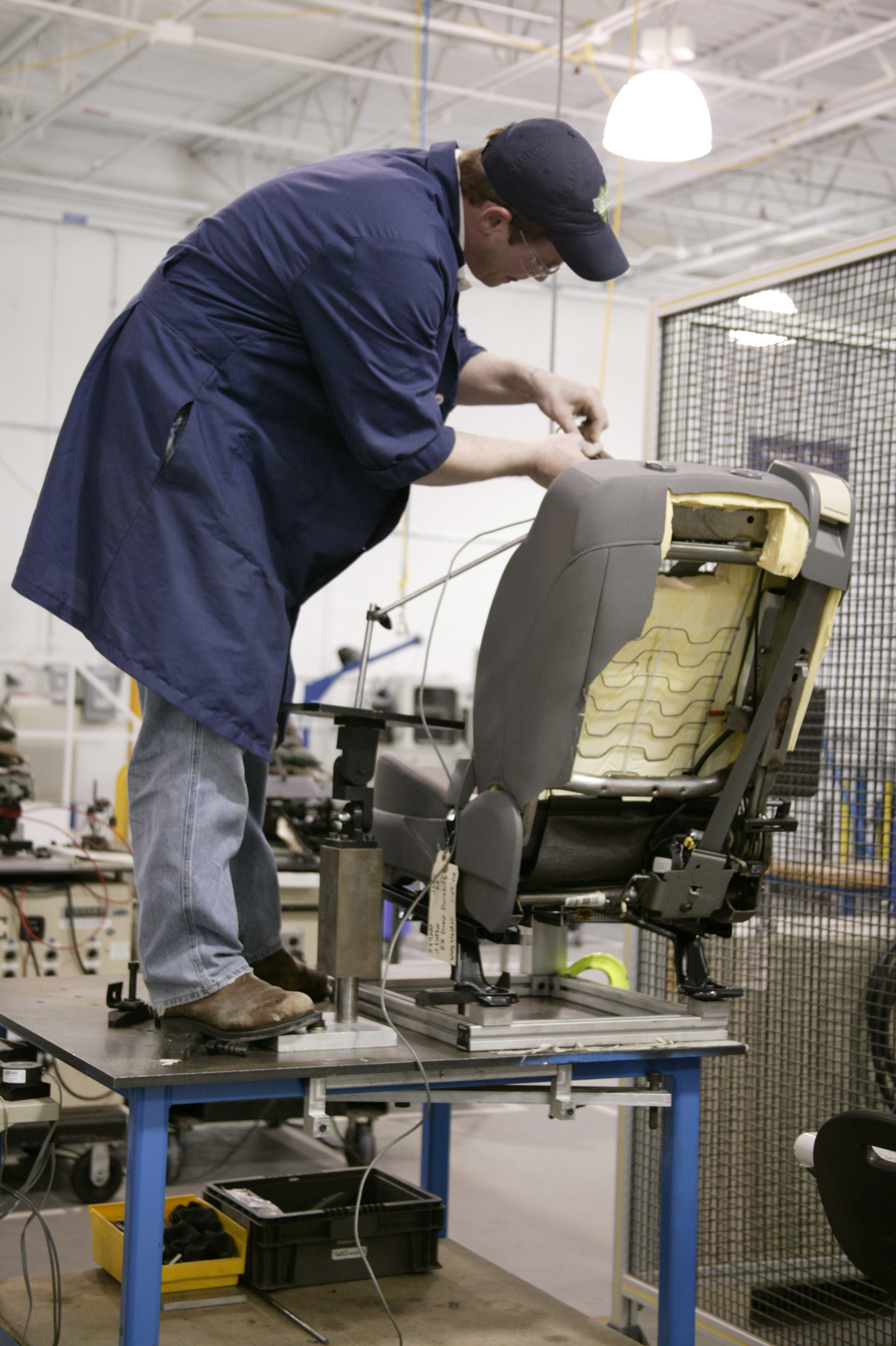 Car seat prototype designer, Faurecia