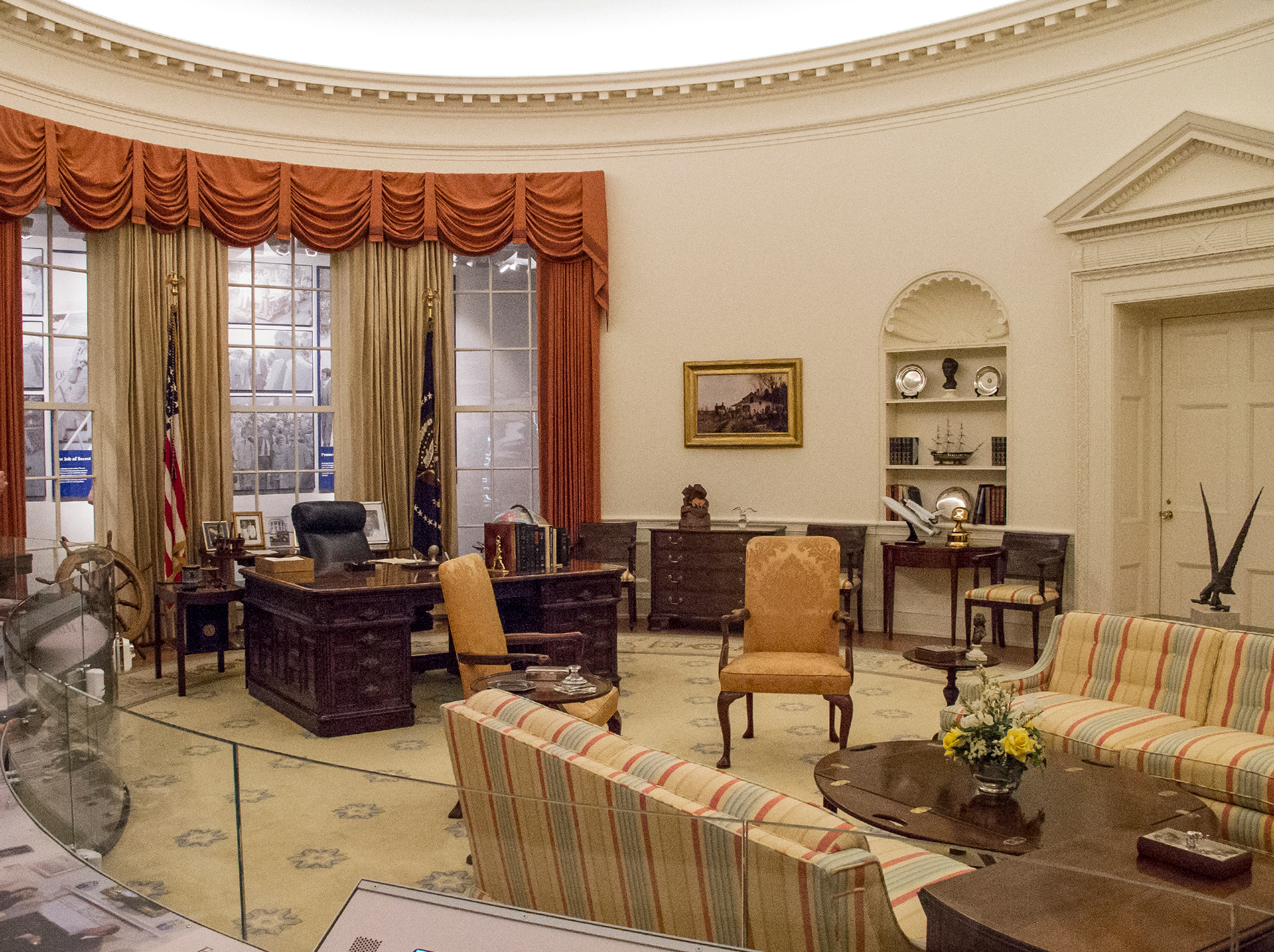 Replica of the Oval Office, Gerald Ford Museum, Grand Rapids MI
