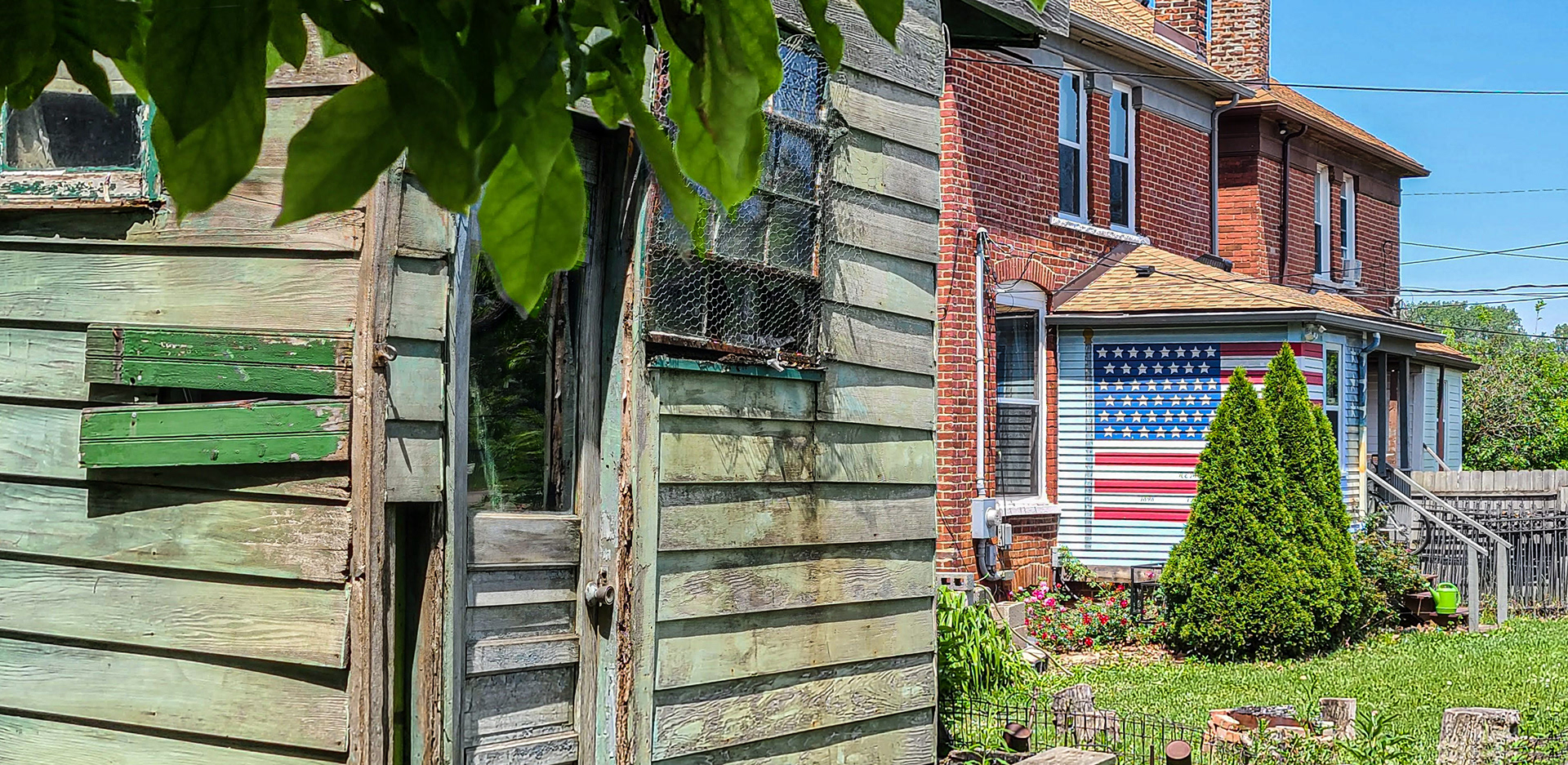 Detroit housing, back ends
