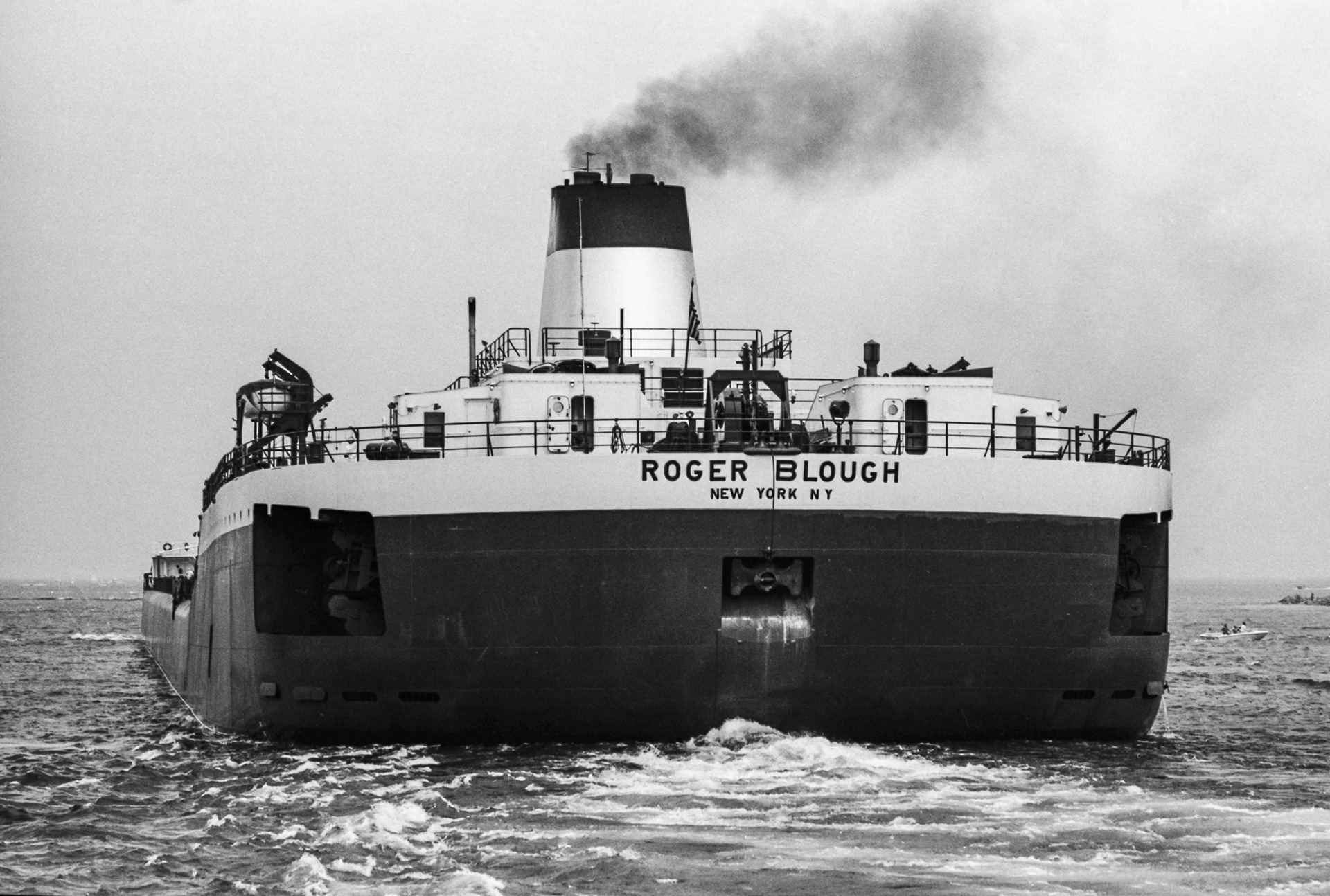 One of the first 1,000 foot freighters on the Great Lakes
