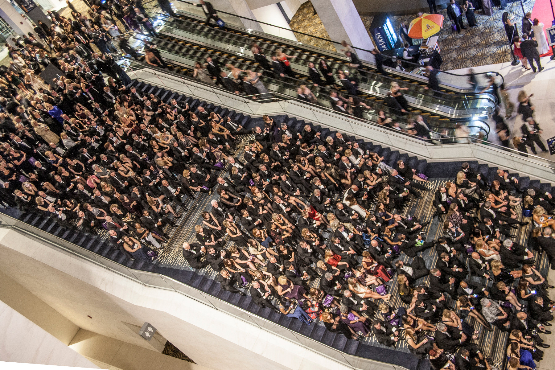 Detroit Auto Show concert audience
