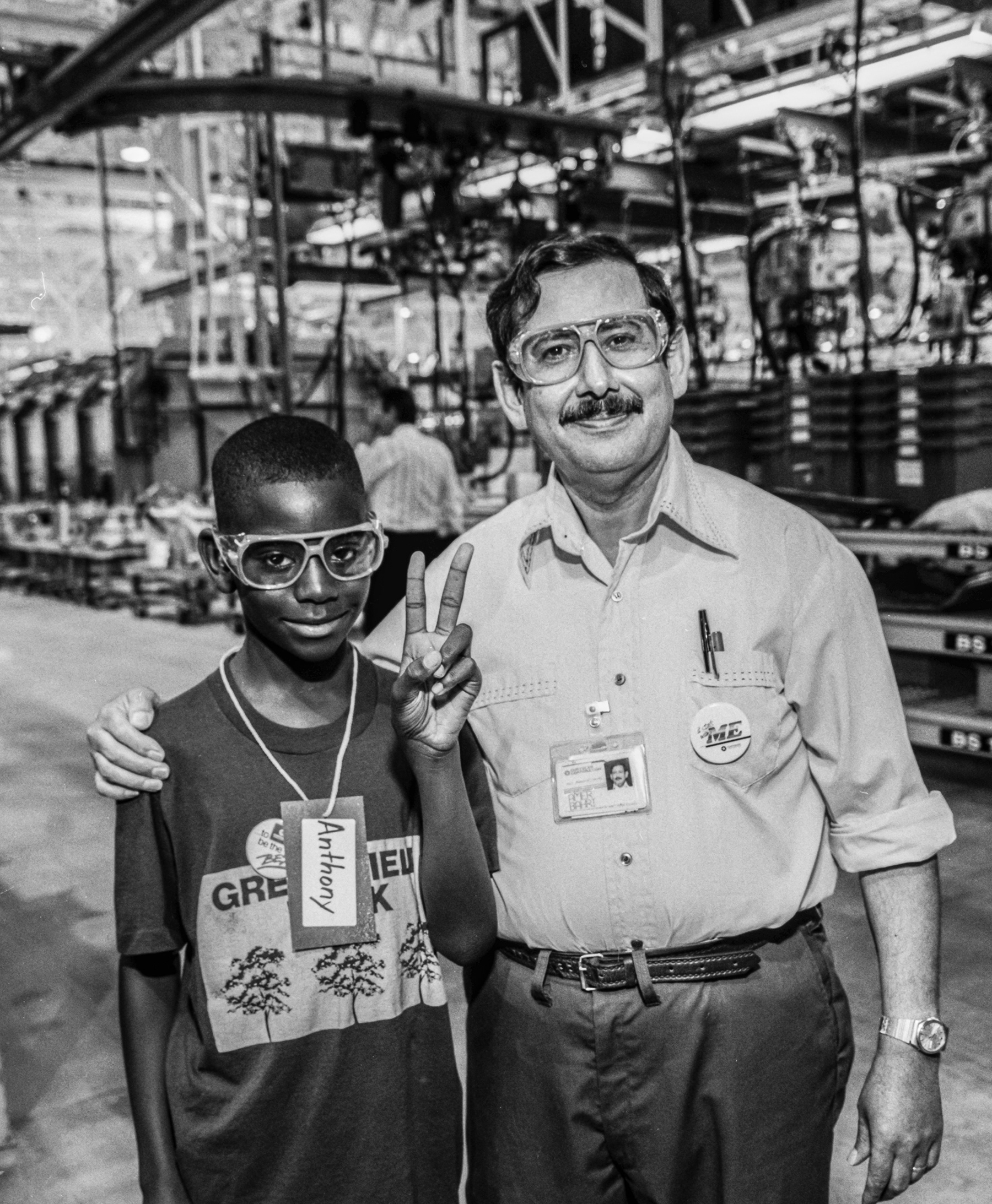 Take your child to work day, Chrysler plant