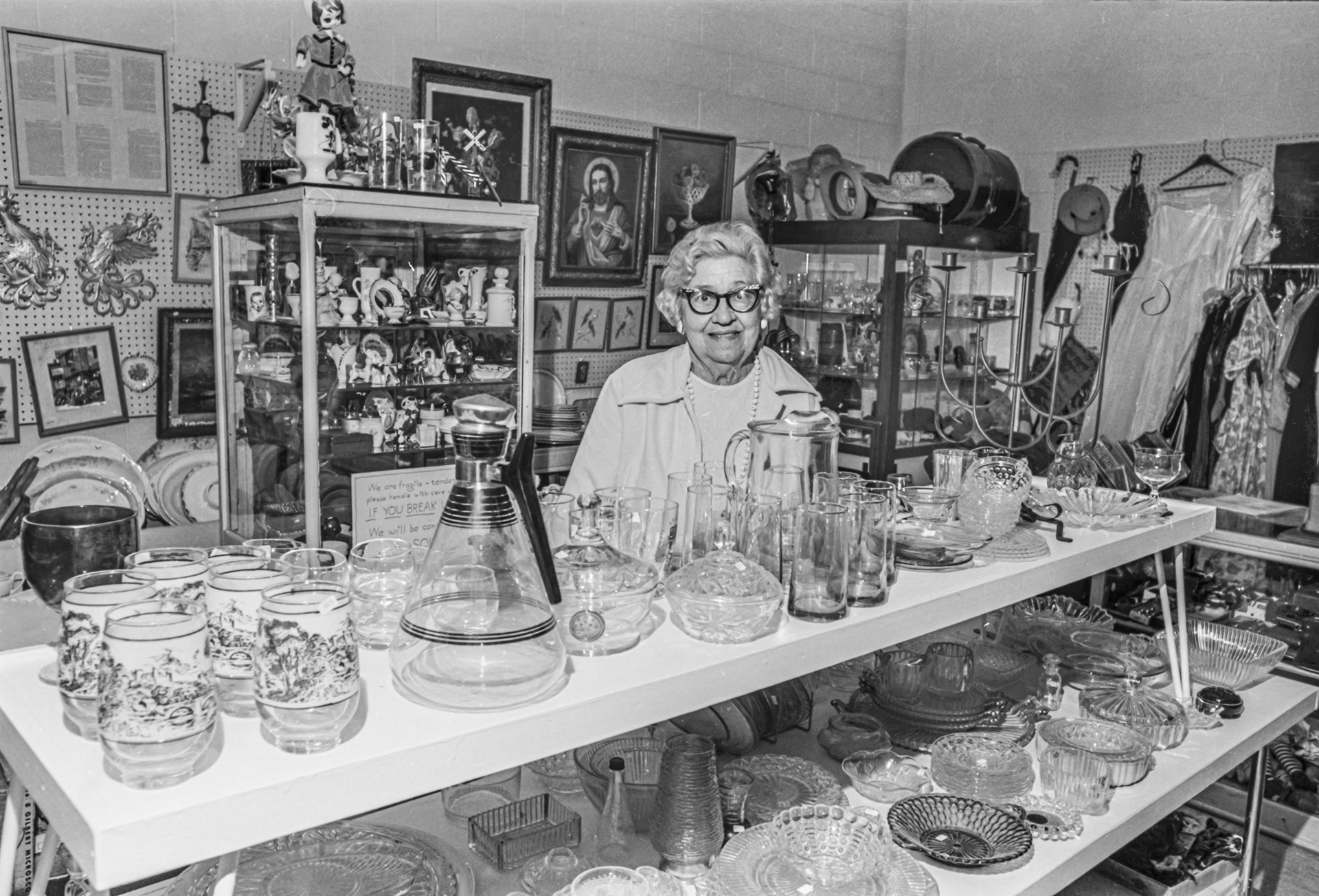 Resale shop owner