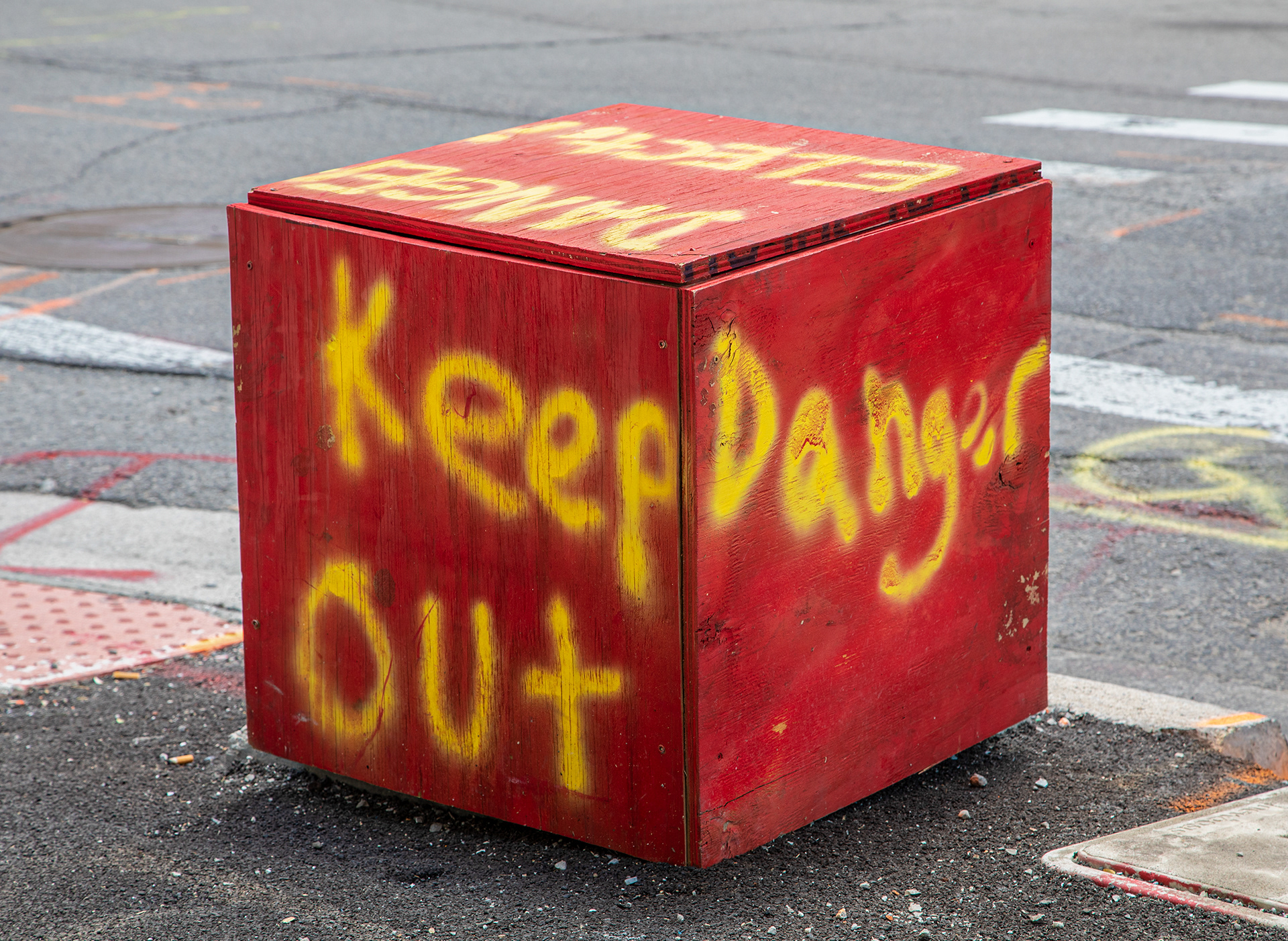 The Danger Box, downtown Detroit