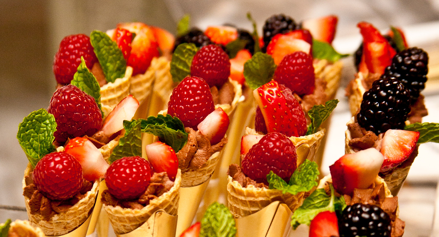 Cobo banquet food