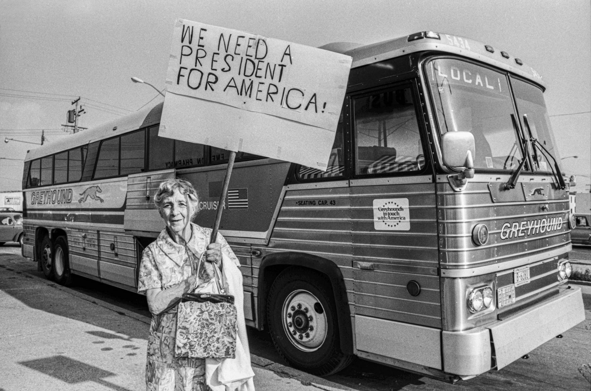 Leatha Sayer, notorious protester in Port Huron