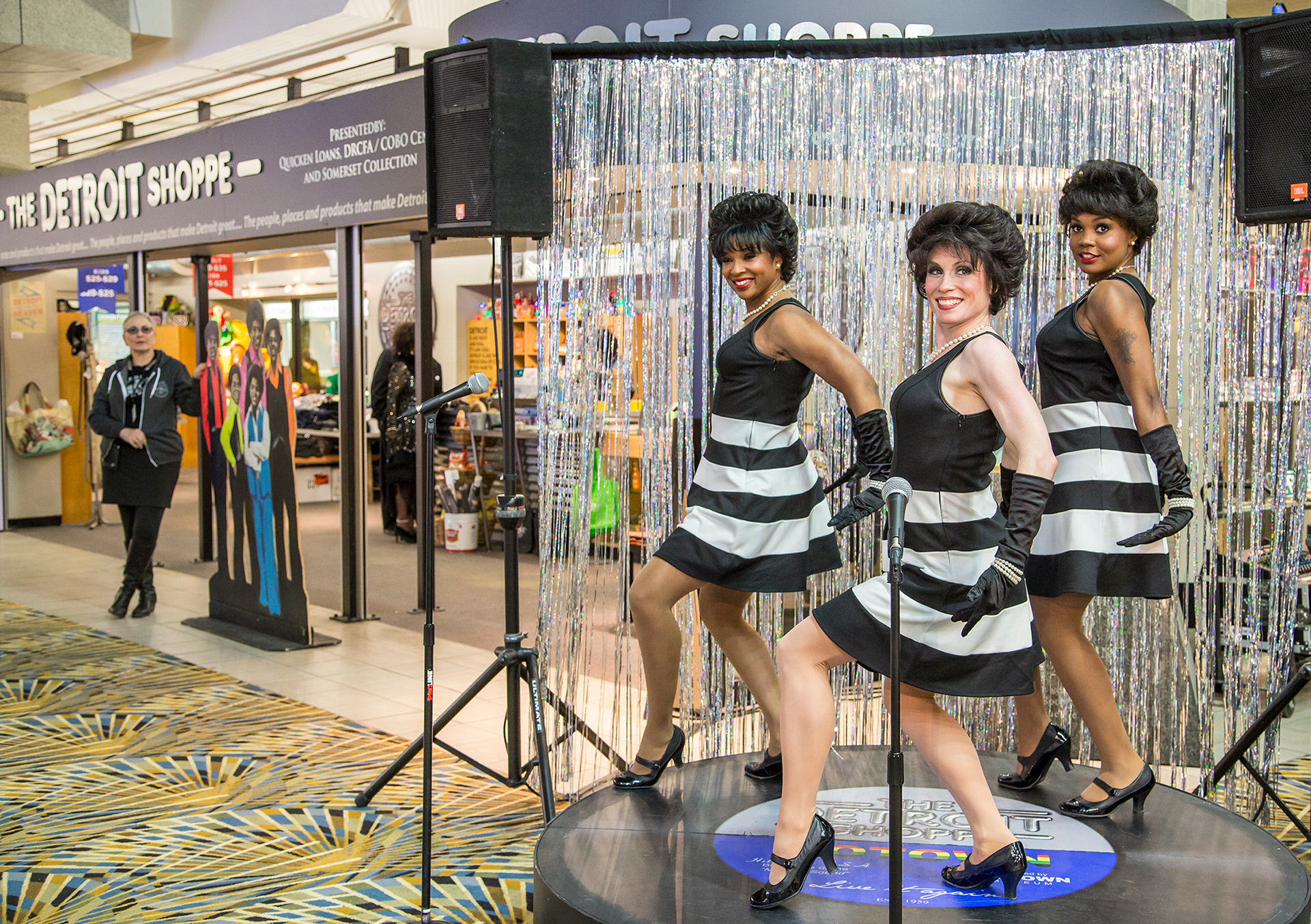 performers at Cobo Hall