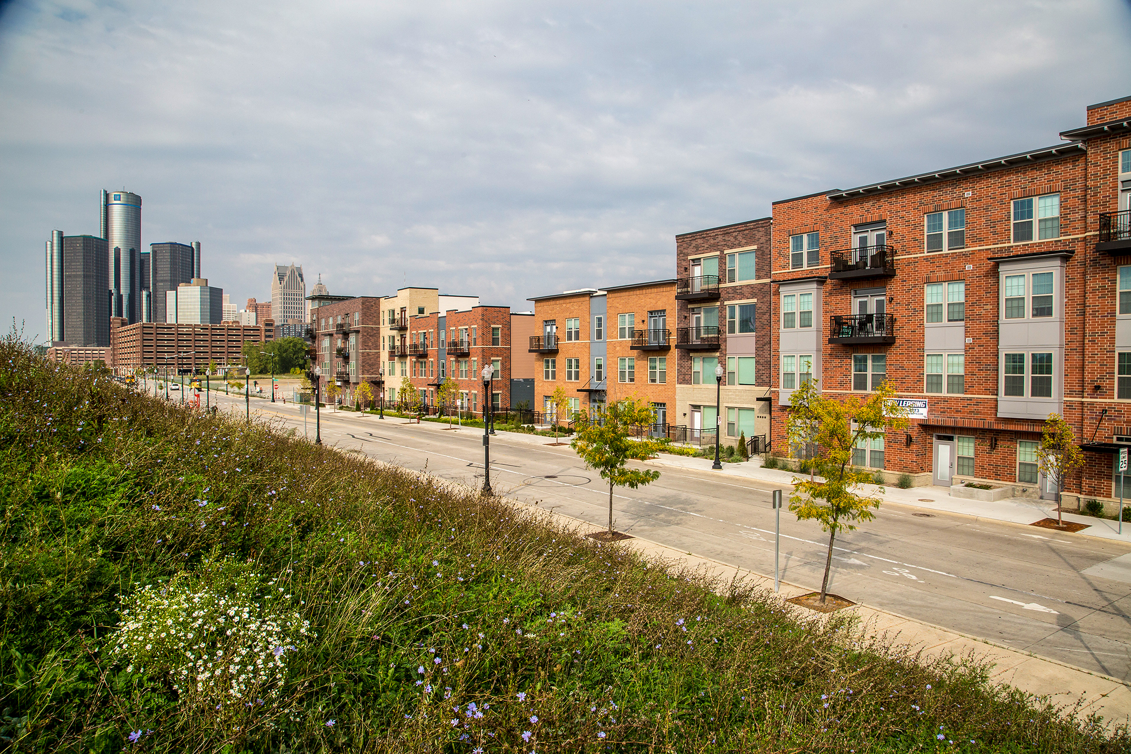 Near the riverfront