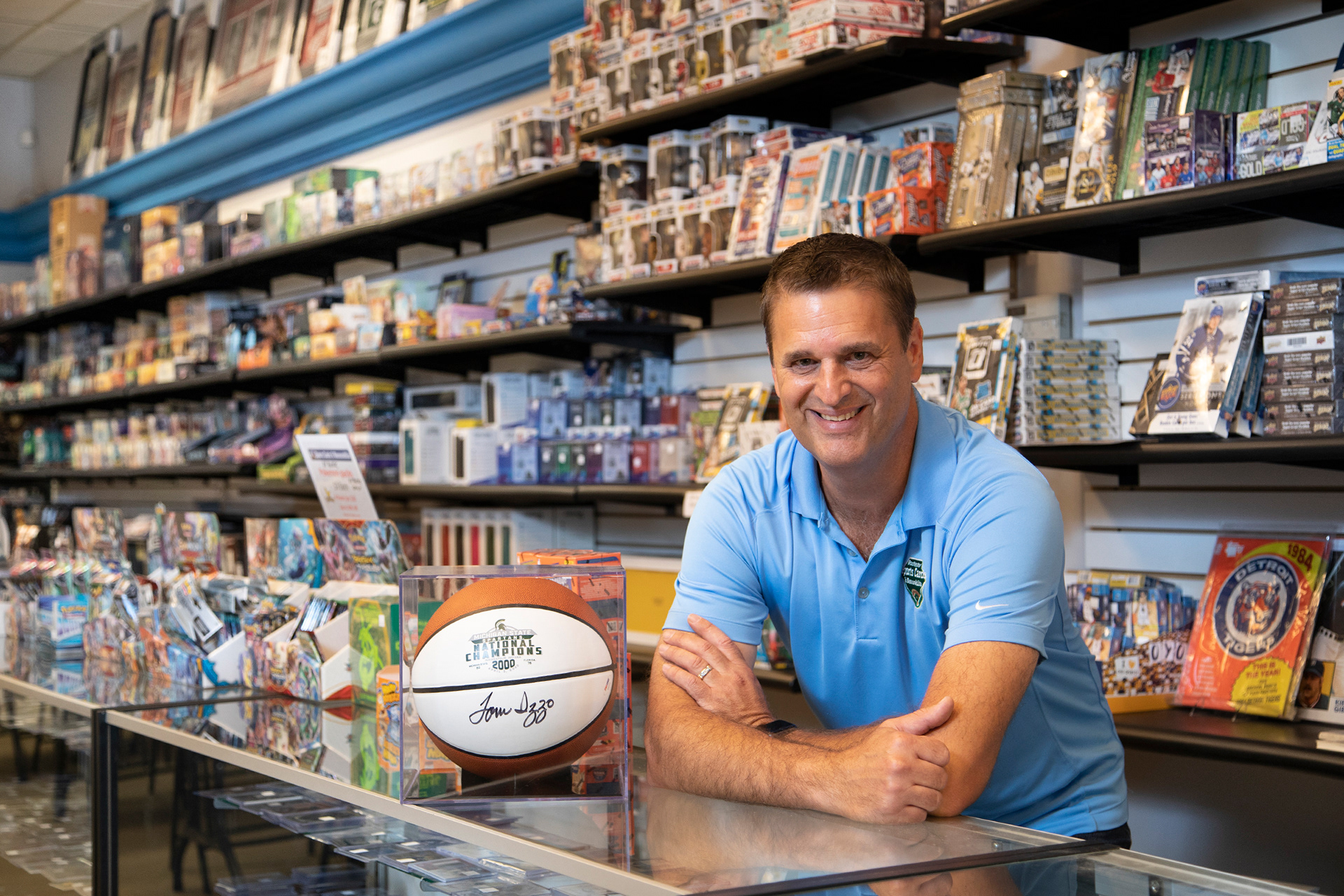 Collector's shop owner, Rochester MI