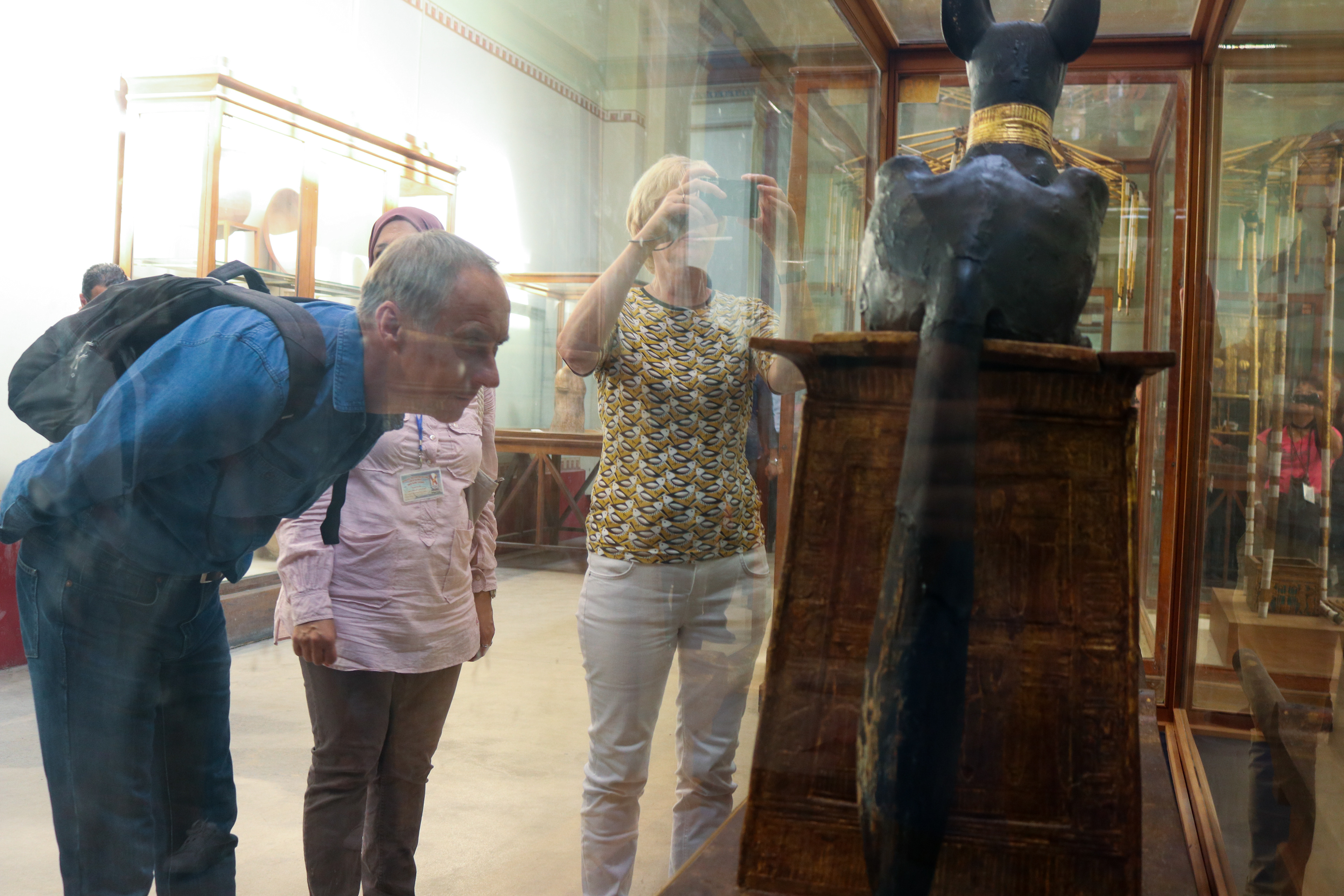 Tourist - Egyptian Museum - Cairo, Egypt