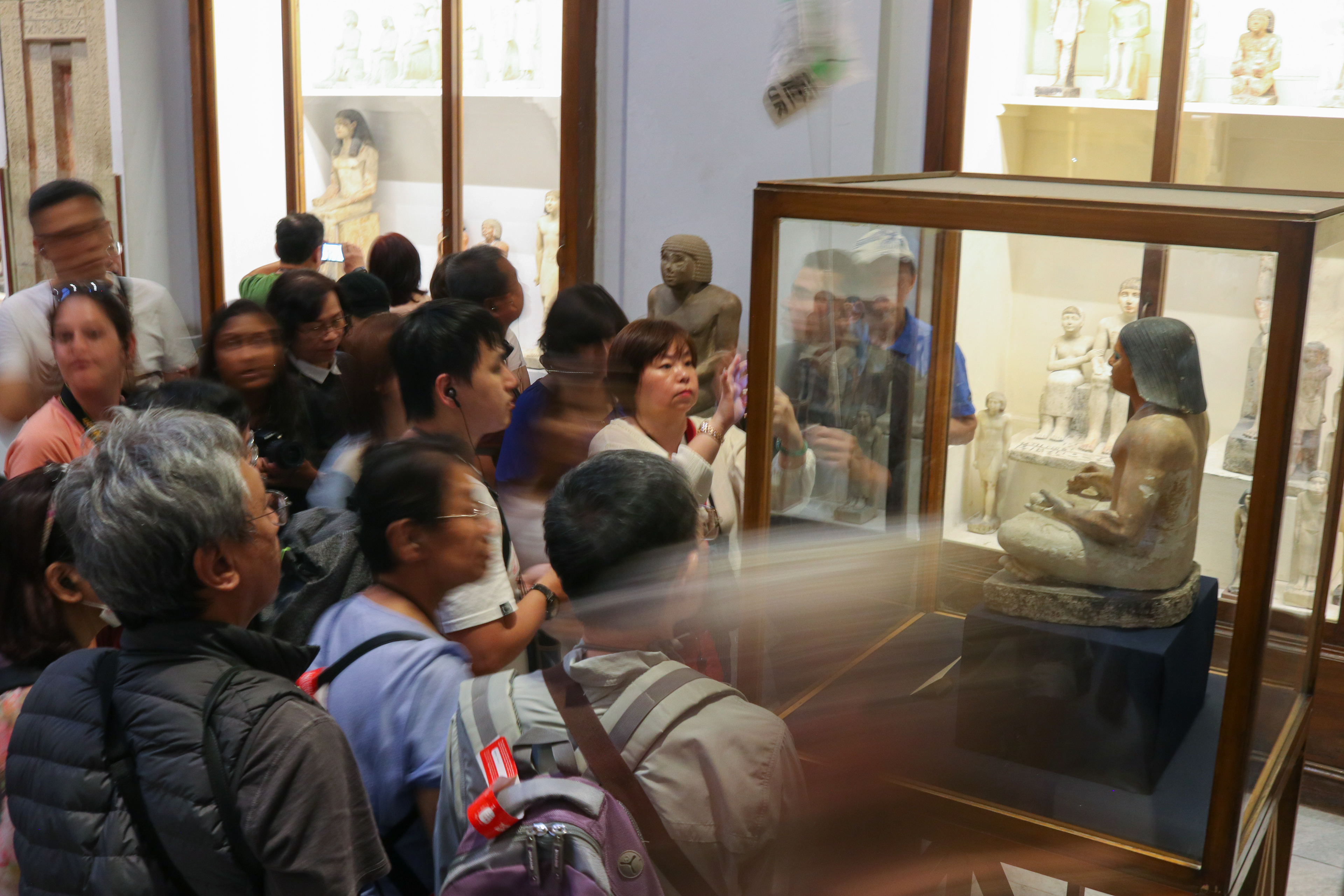 Tourist - Egyptian Museum - Cairo, Egypt