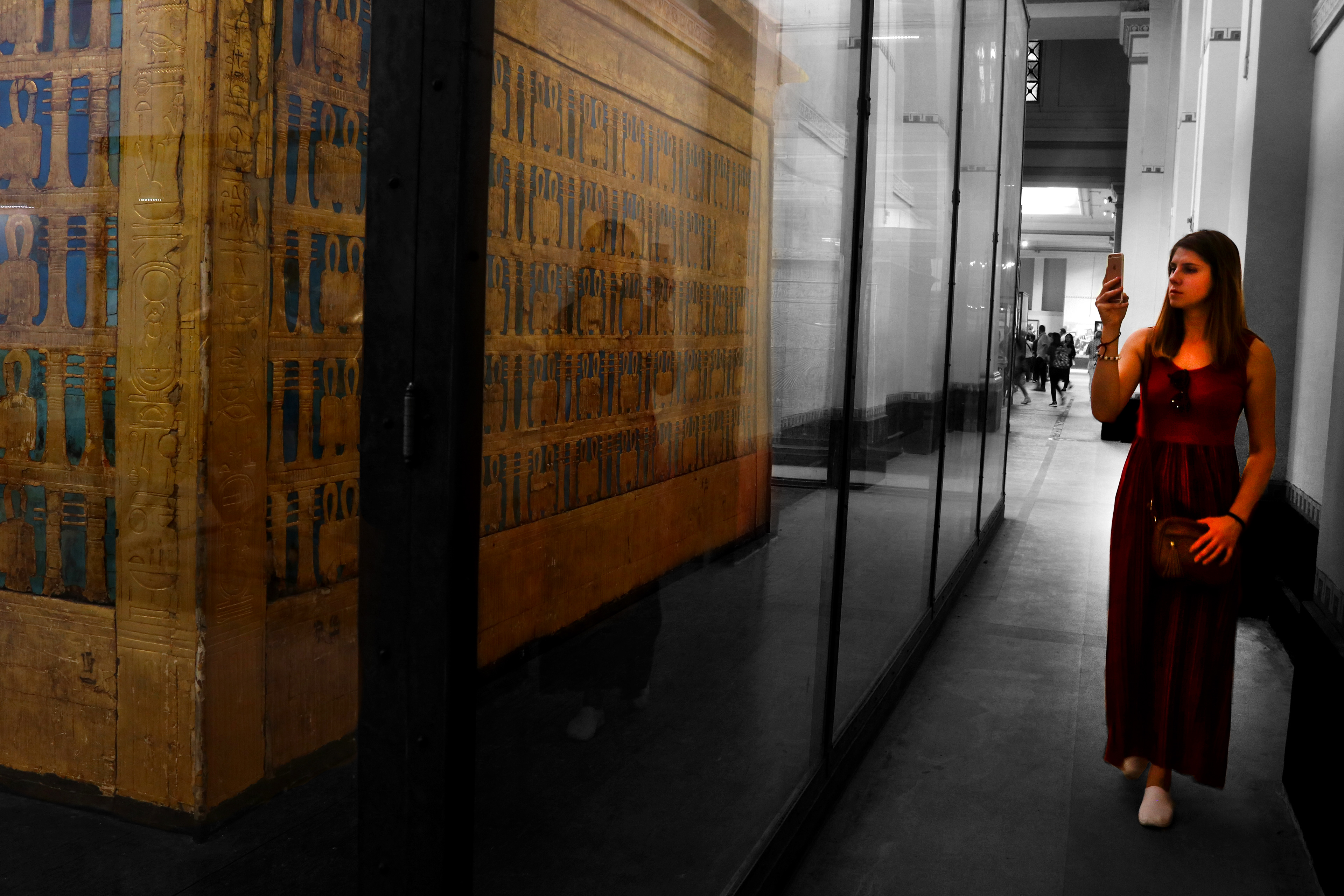 Tourist - Egyptian Museum - Cairo, Egypt