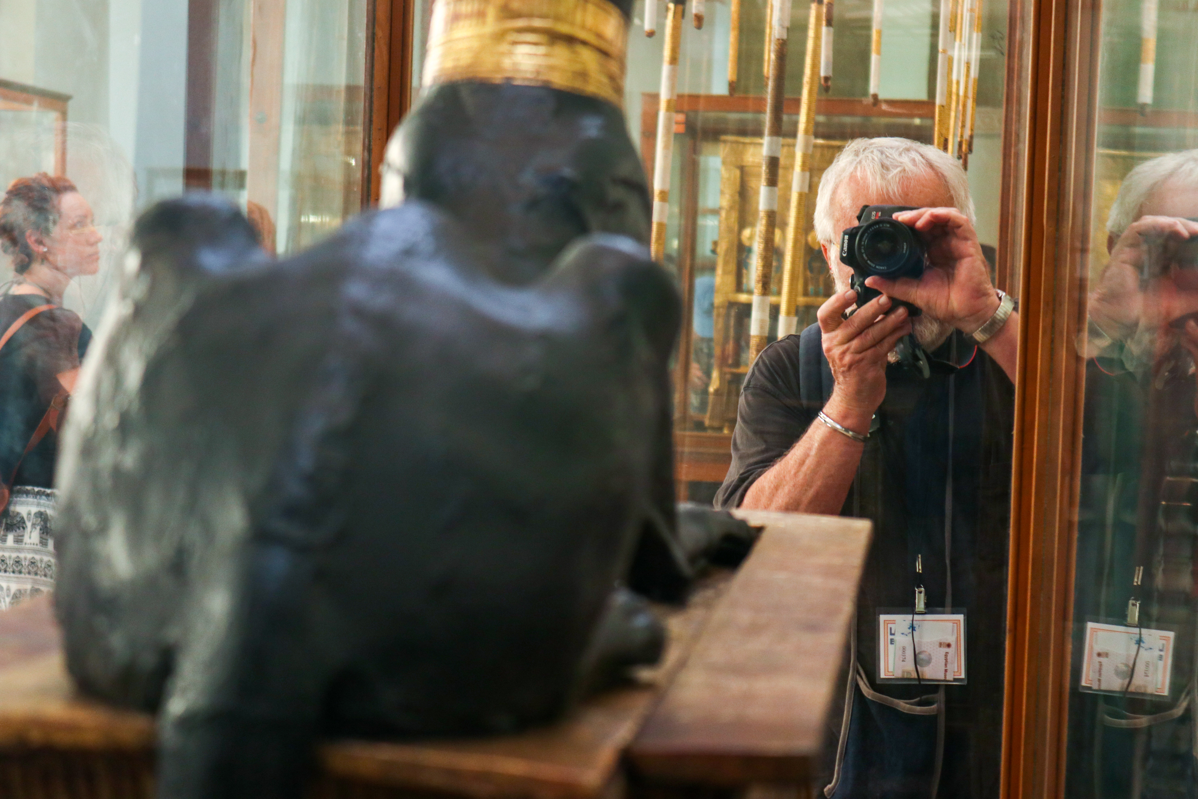 Tourist - Egyptian Museum - Cairo, Egypt