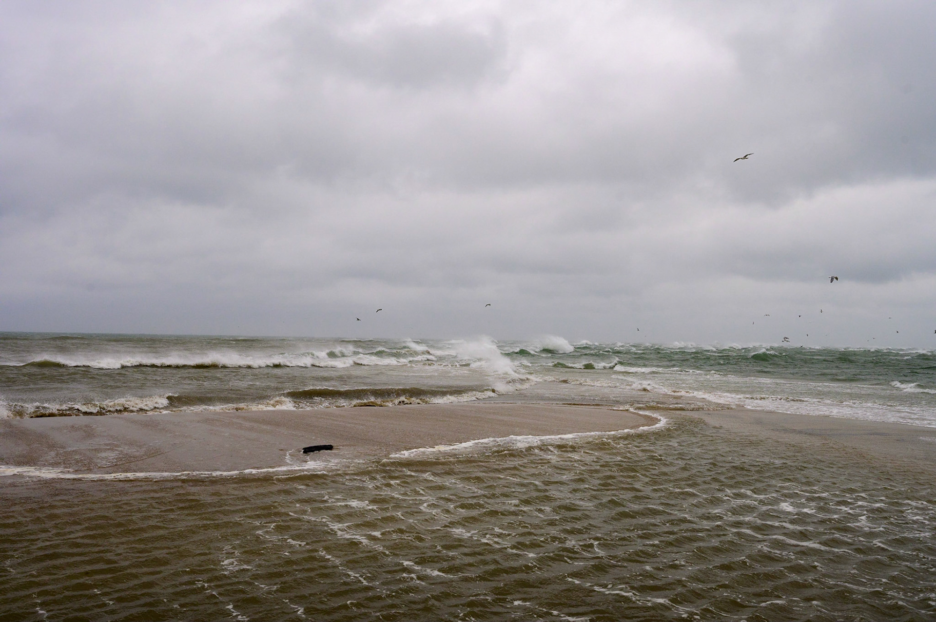 De golven van het Skagerrak en het Kattegat botsen hier tegen elkaar.