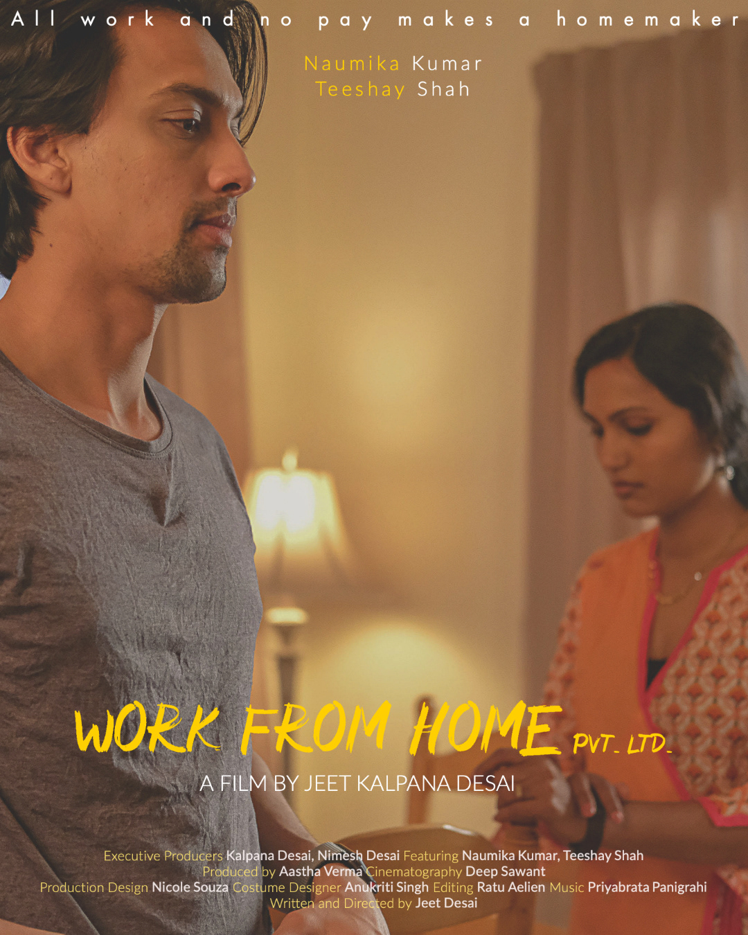 WORK FROM HOME PVT. LTD.  | directed by JEET DESAI, produced by AASTHA VERMA