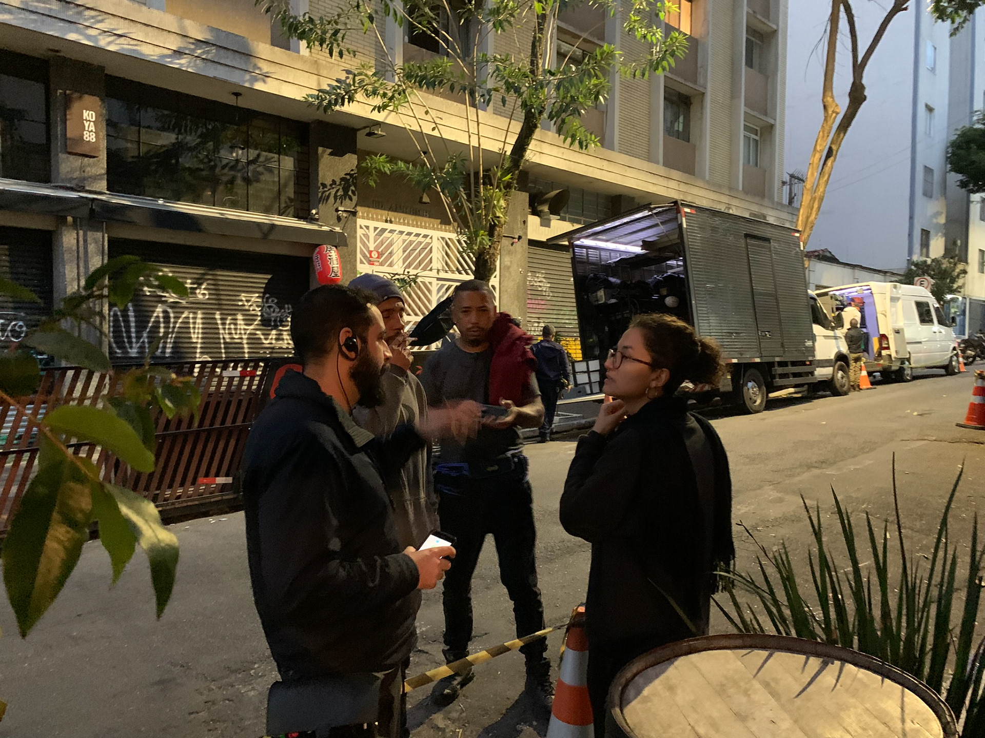 Backstage di "Sutura" (Prime Video)