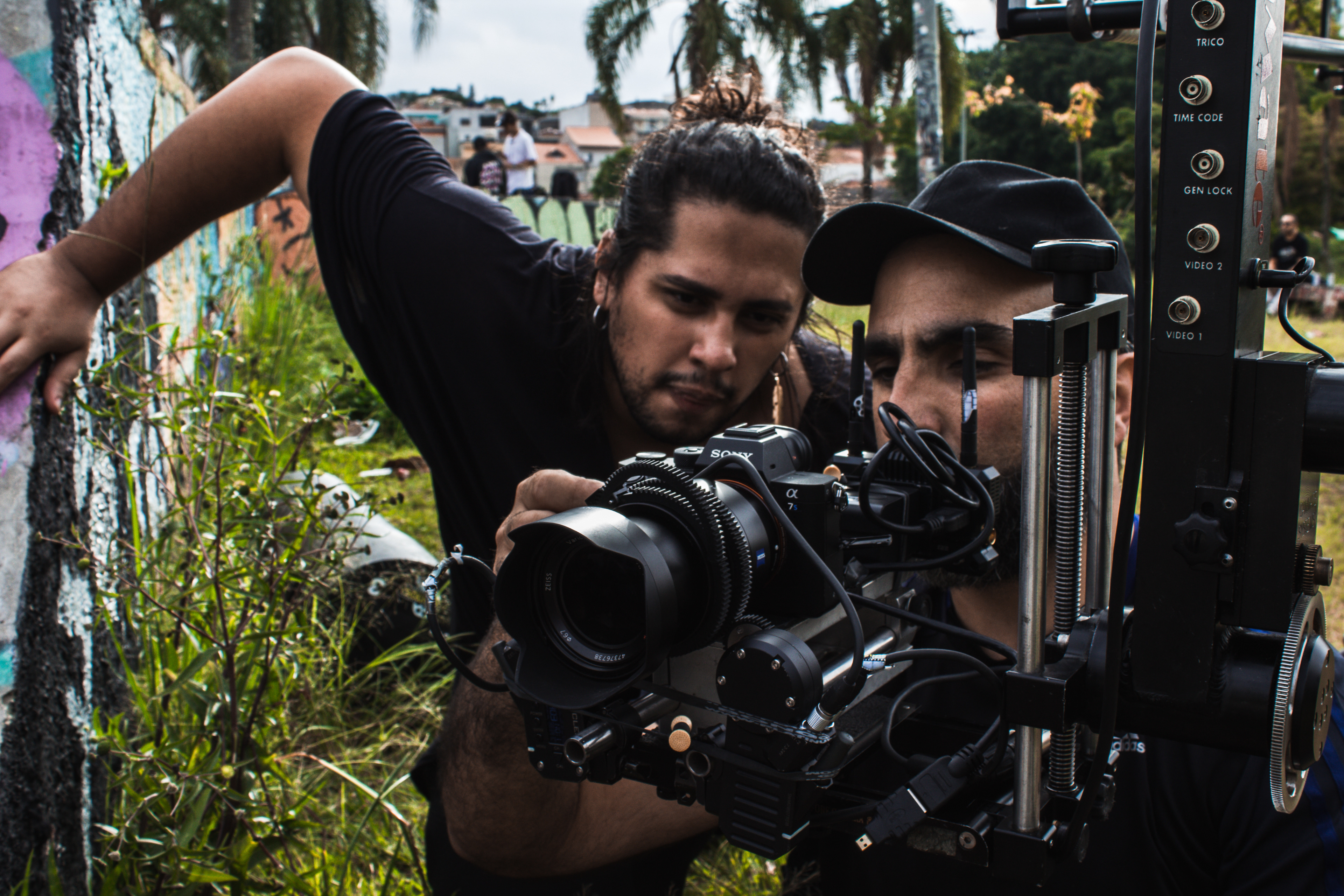 Backstage video musicale (Megatroper)