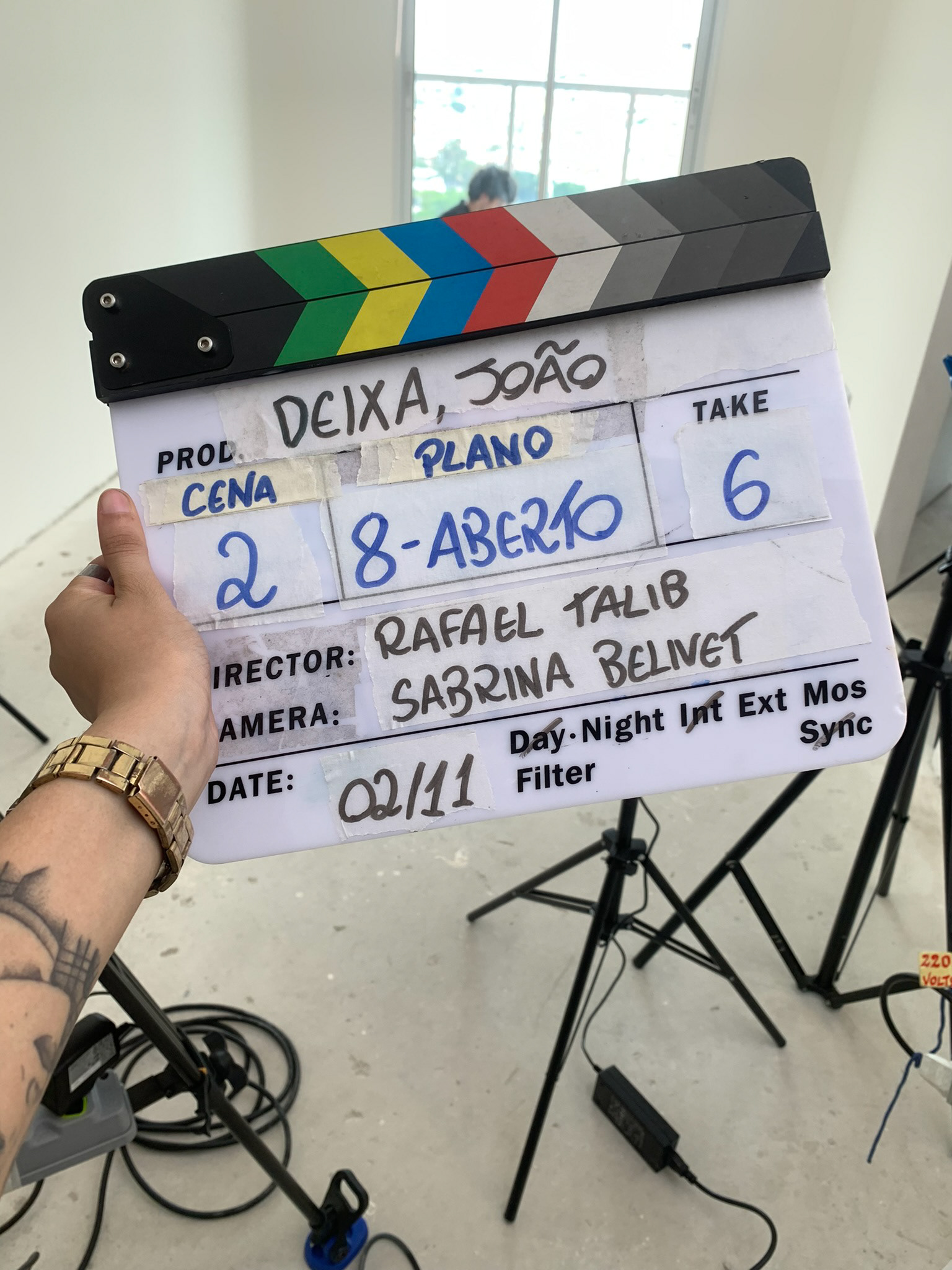 Backstage di "Deixa, João" (Pináculo Filmes)