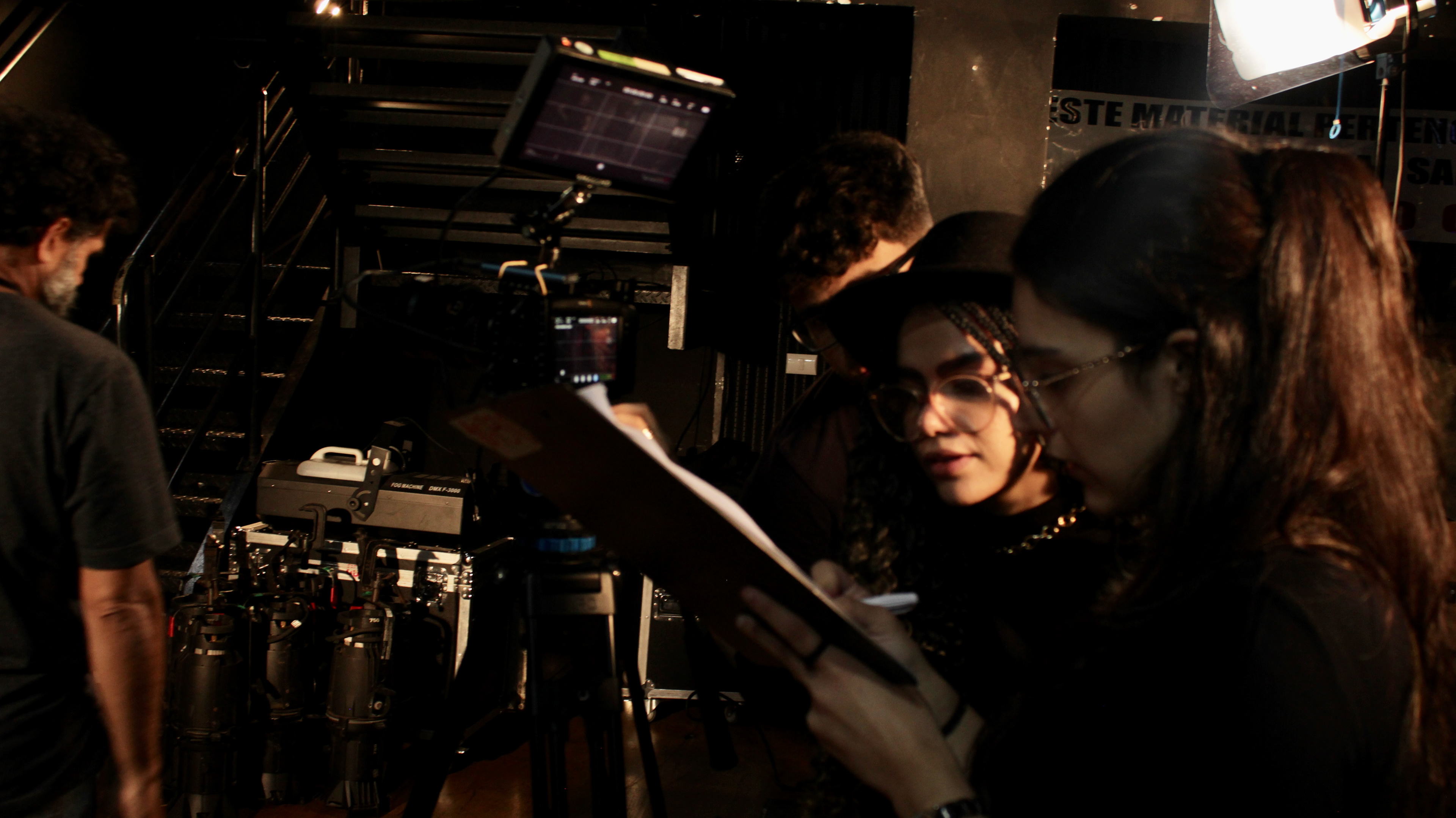 Backstage di "Firme" (Pináculo Filmes)
