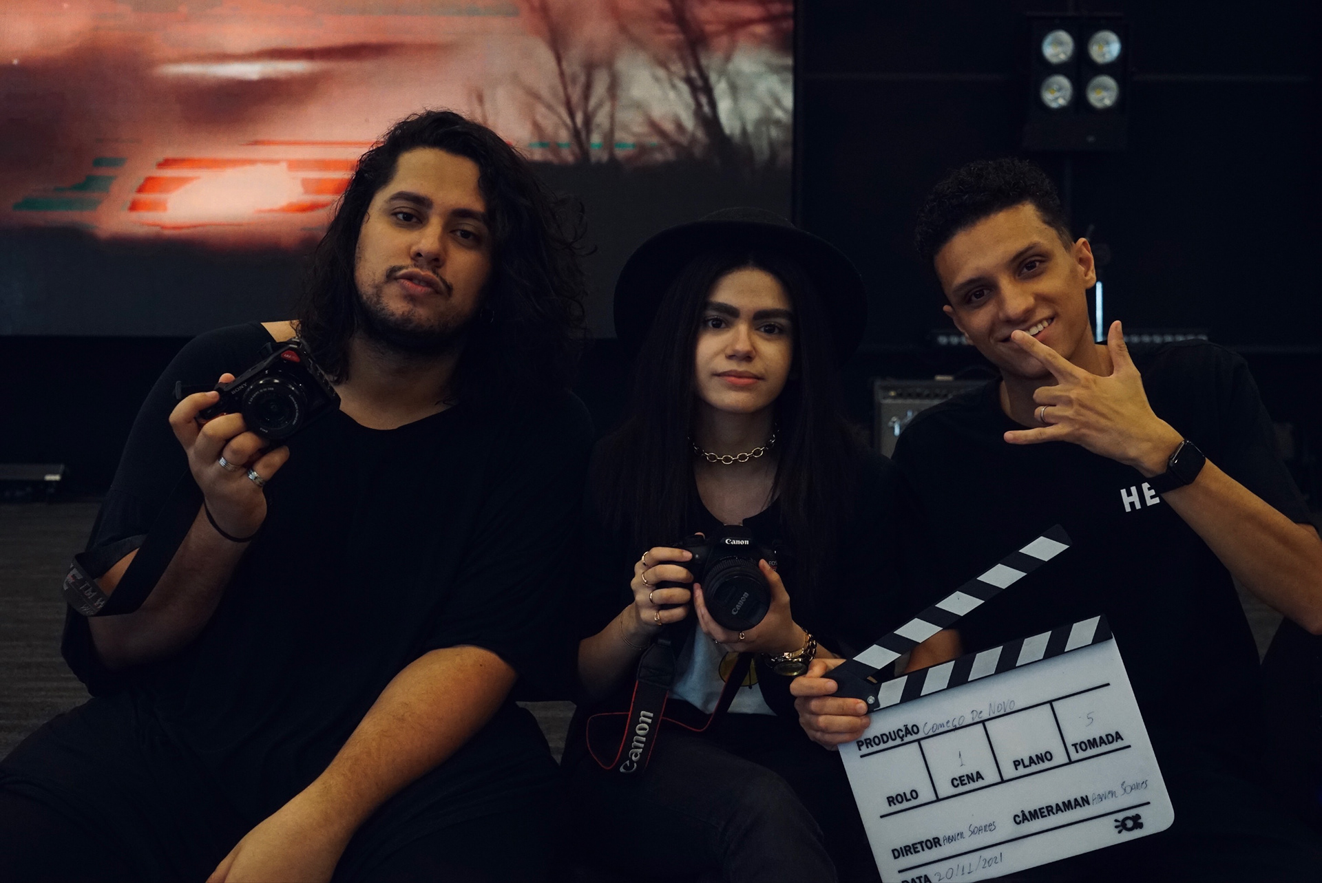Backstage video musicale (Megatroper)