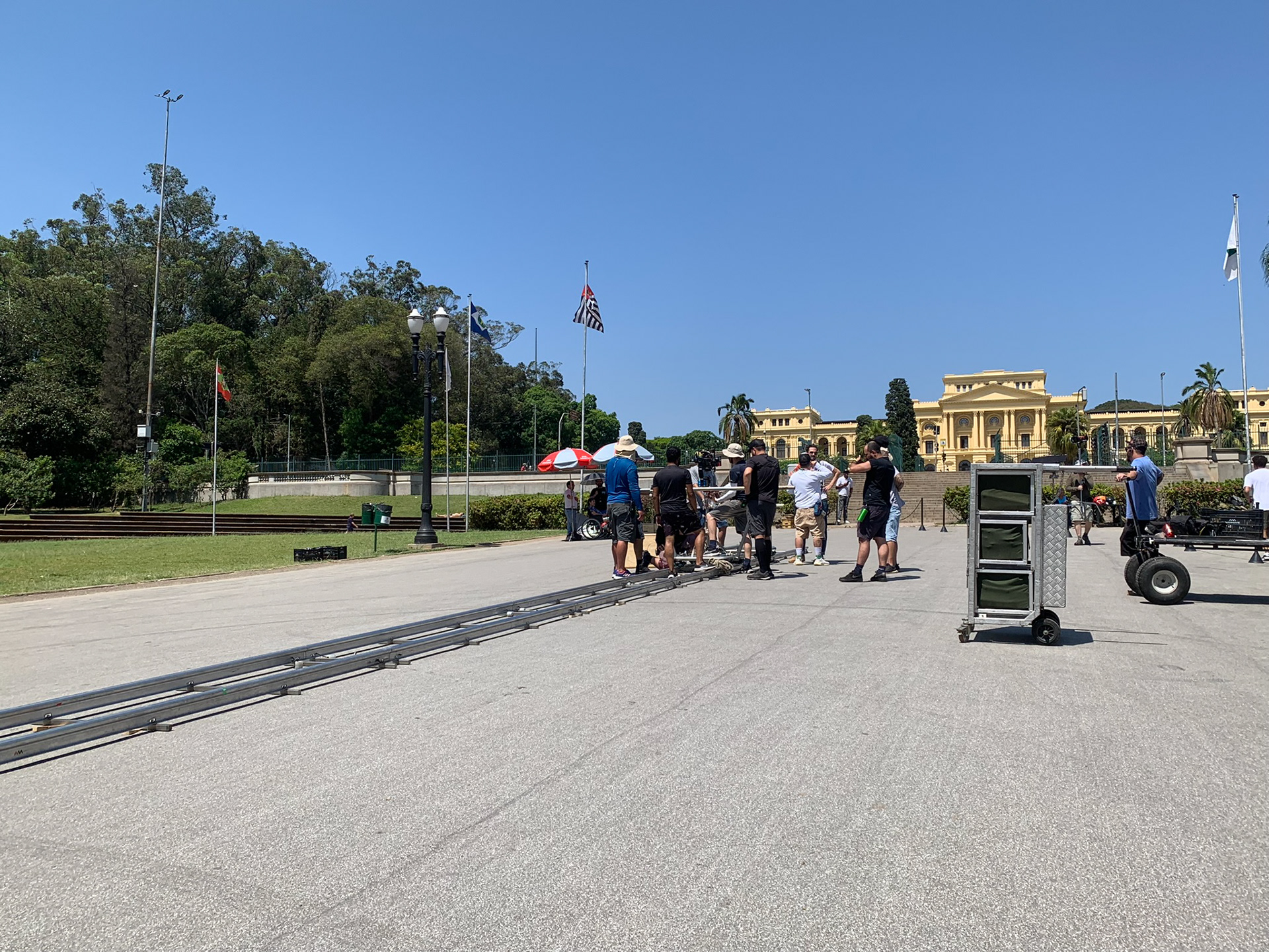 Backstage di "Maníaco do Parque" (Prime Video)