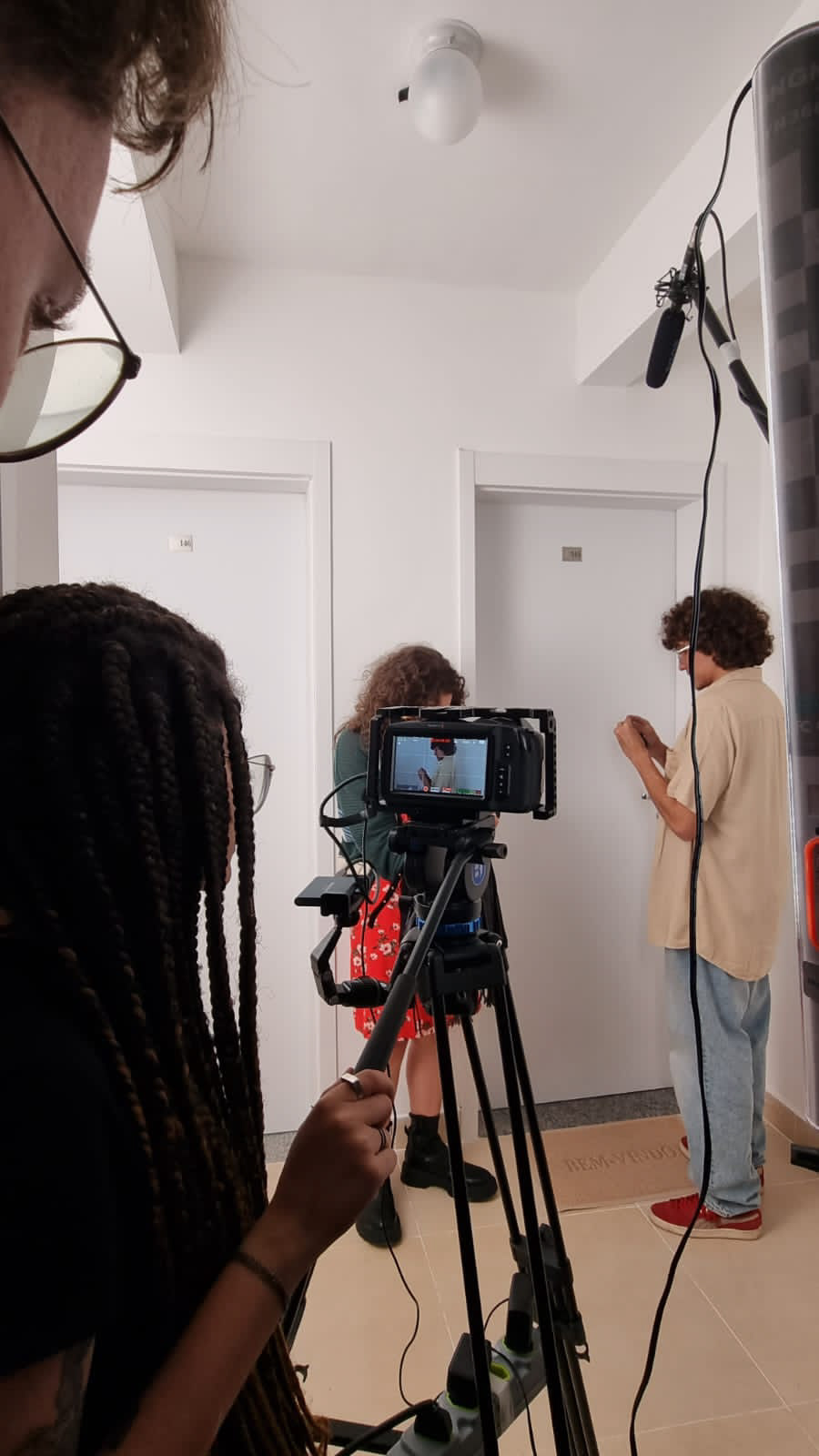 Backstage di "Deixa, João" (Pináculo Filmes)