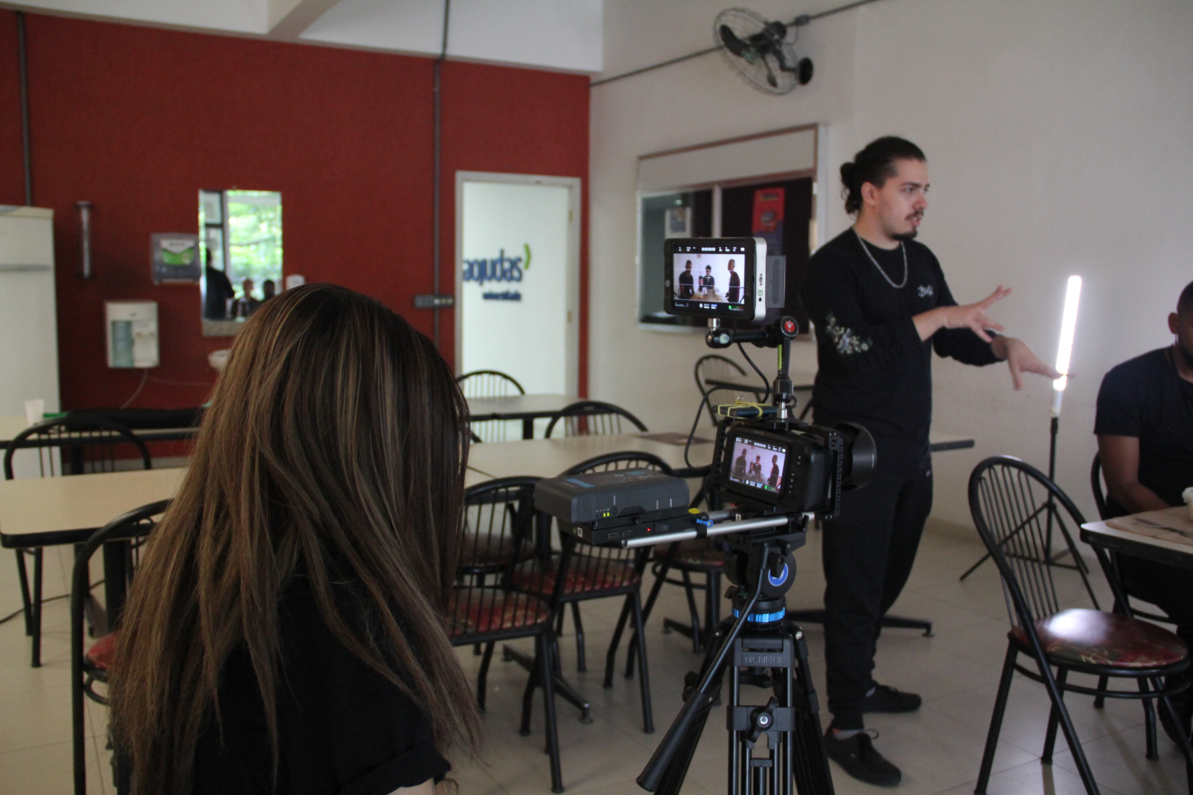 Backstage di "Firme" (Pináculo Filmes)