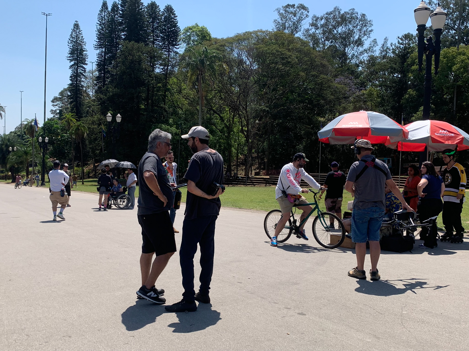 Backstage di "Maníaco do Parque" (Prime Video)