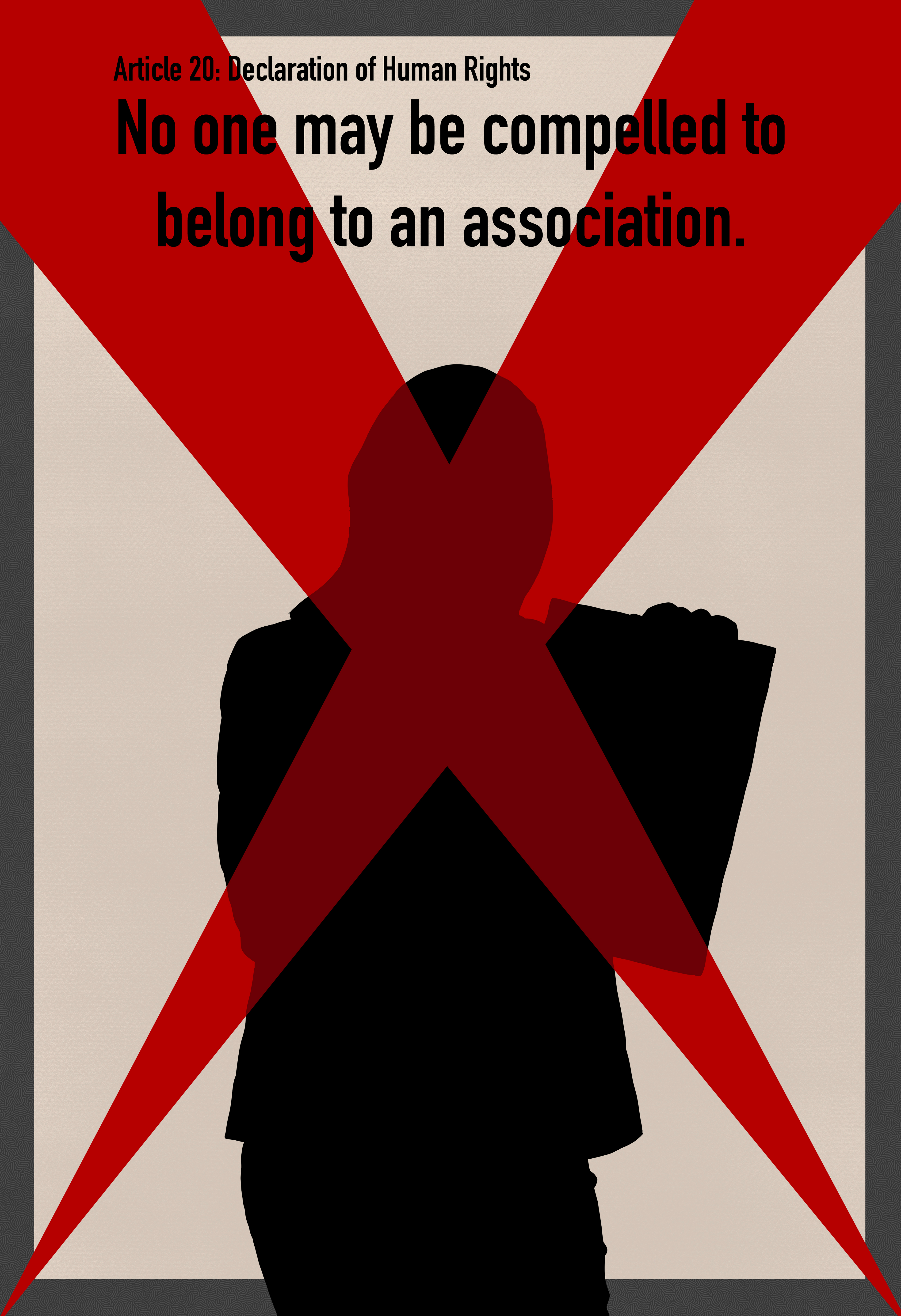 Rights Poster - Procreate/Illustrator, 13" x 19", 2023