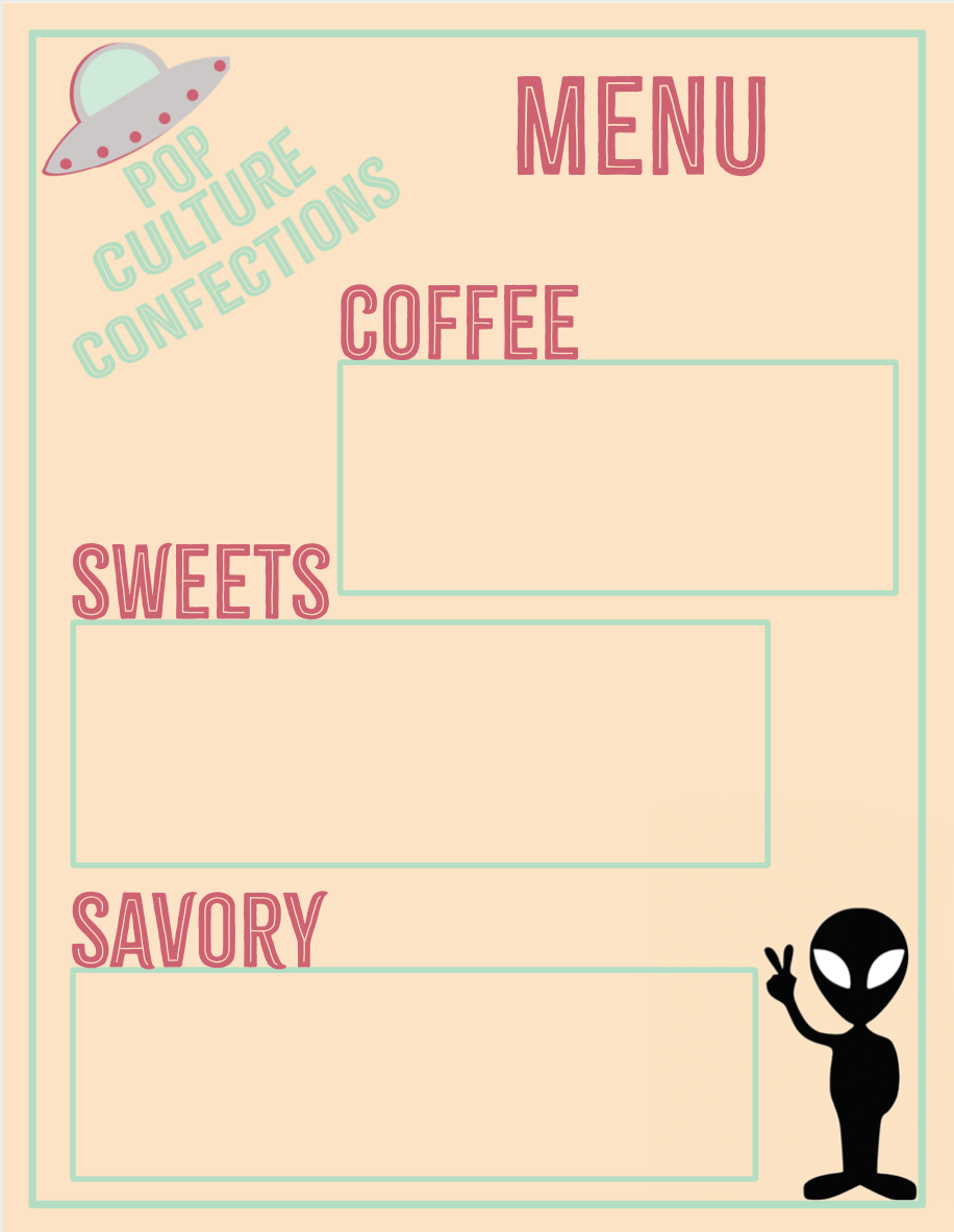 Menu Mockup - Adobe Illustrator