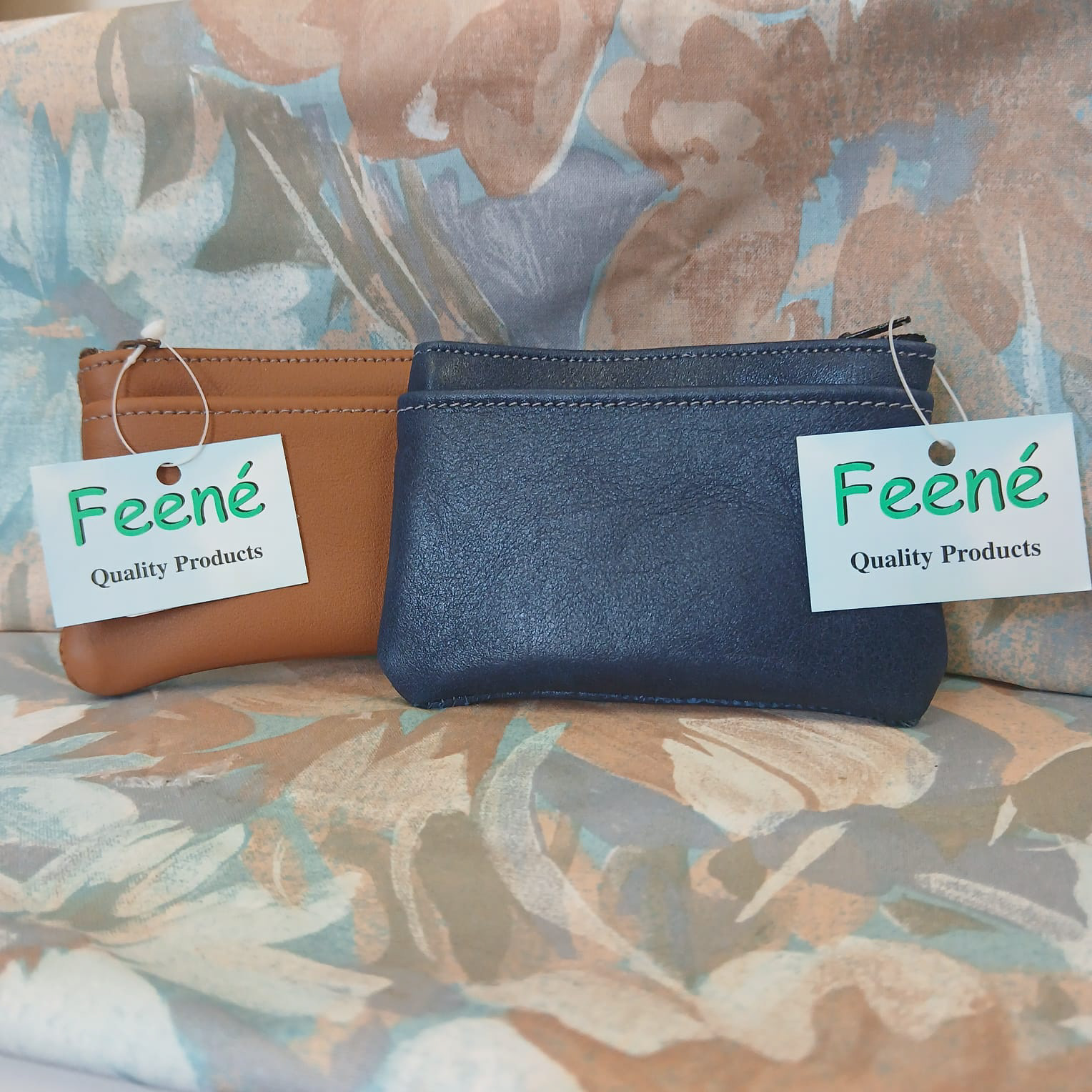 Leather purses €5