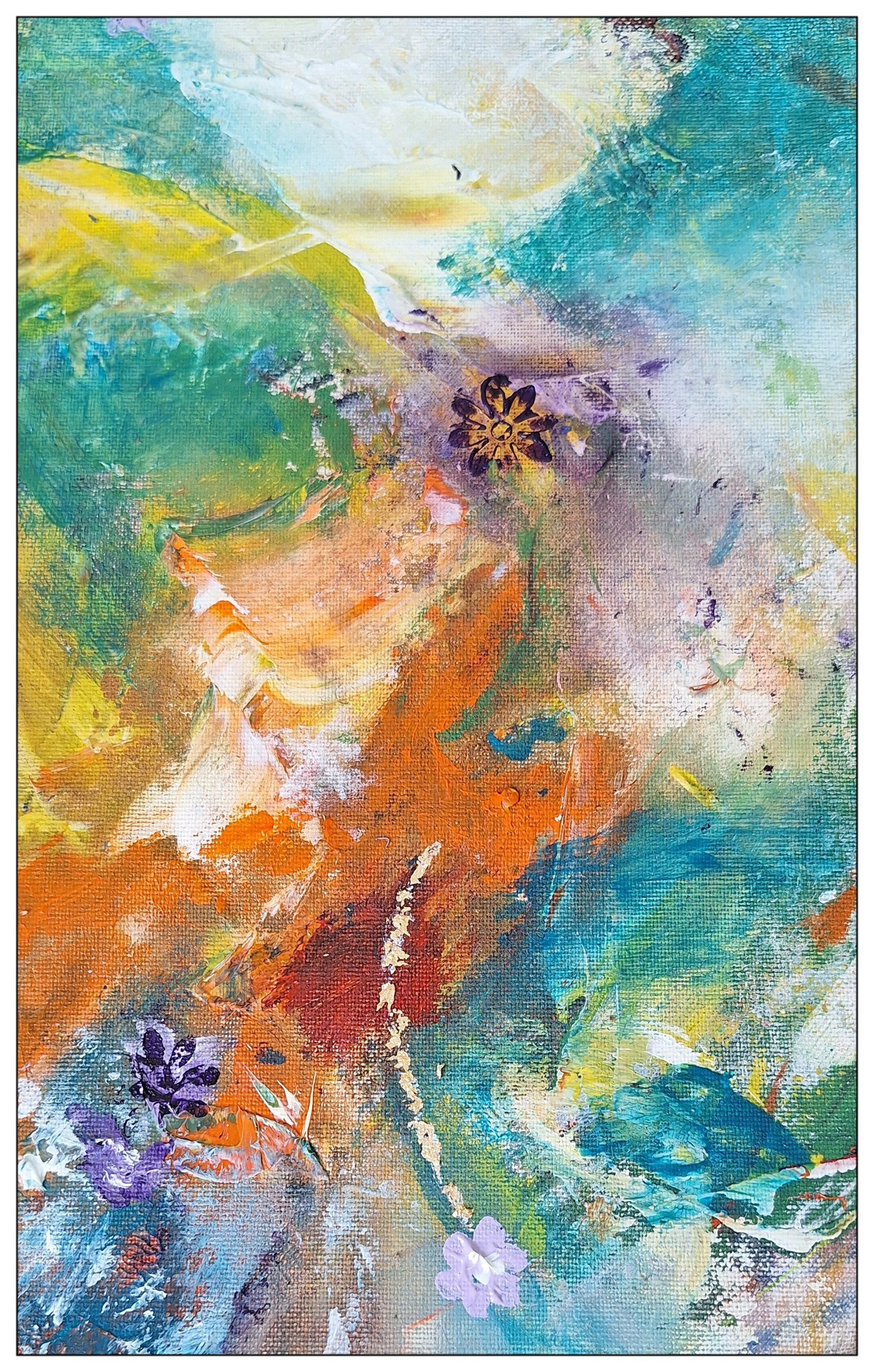 From Soil to Sky 18" x 12" - €150, framed 