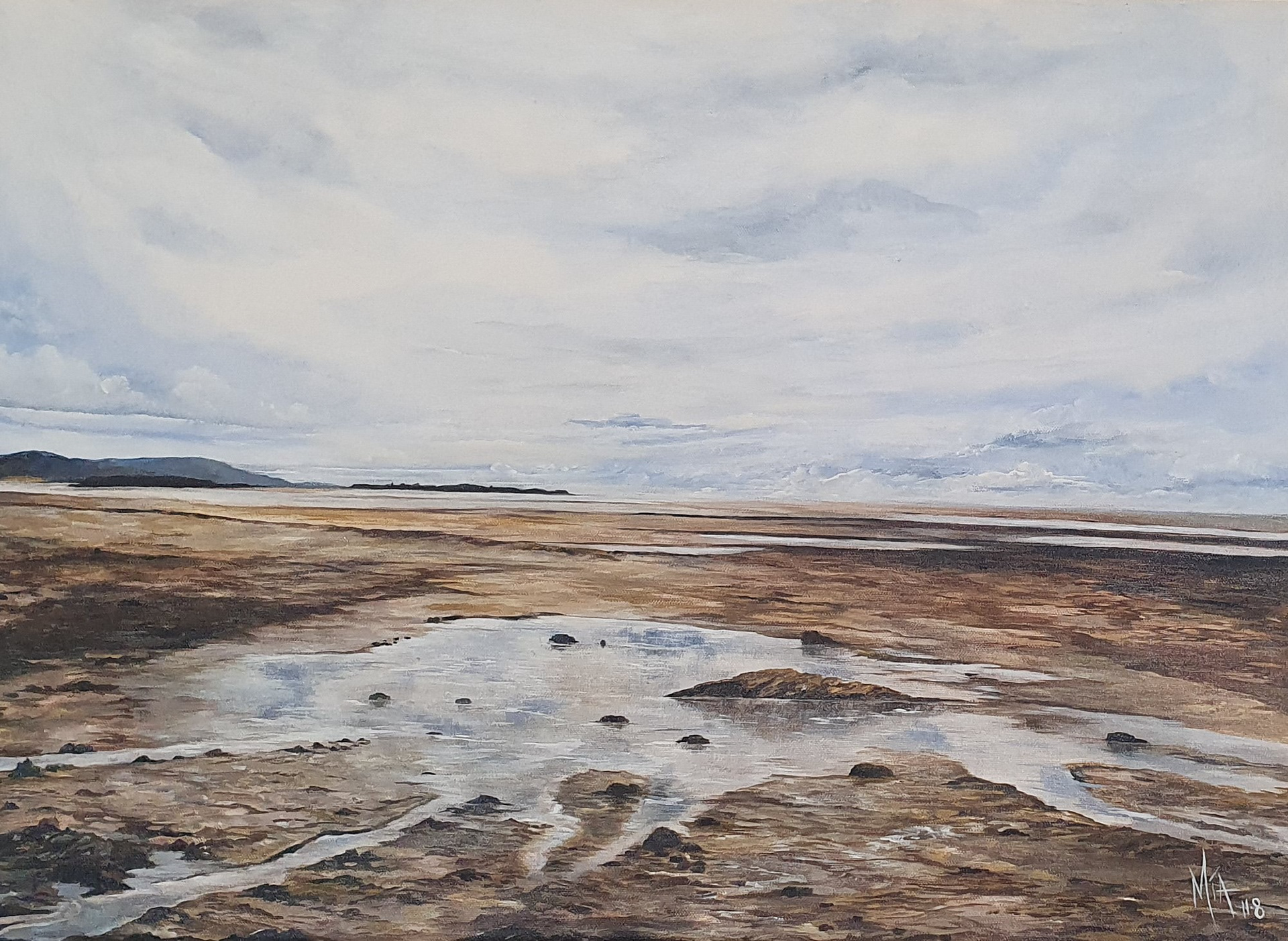 Clonea Beach Framed