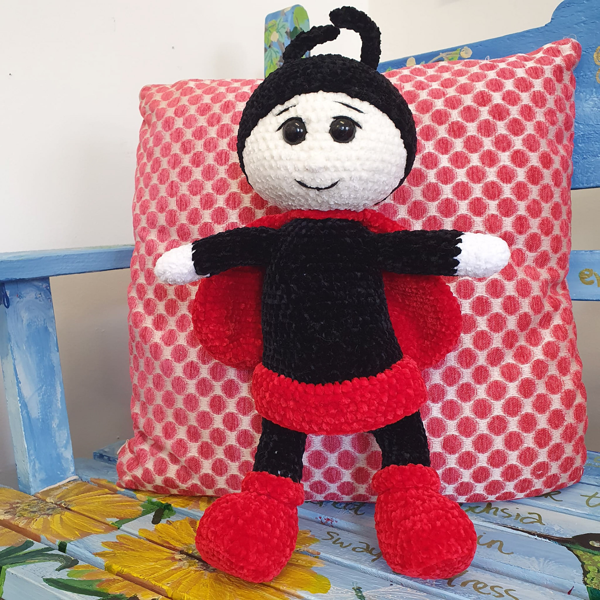 IM002 Lady Lulu - Ladybird €40 (16"H)