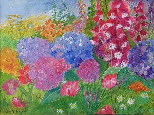 Summer Hues, 22" x 18" €350 (framed)