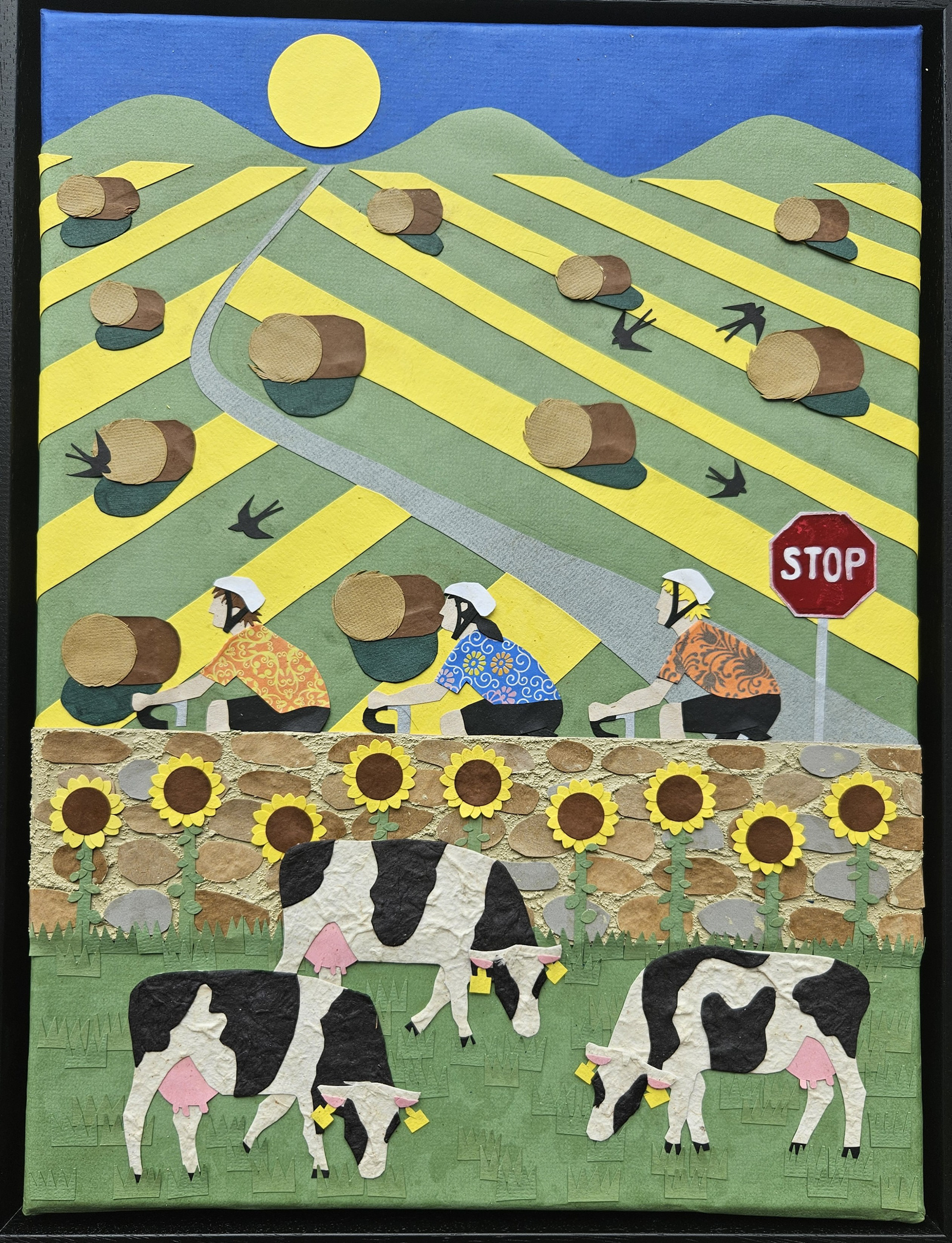 Portlaw Panorama 13" x 17", framed -€120