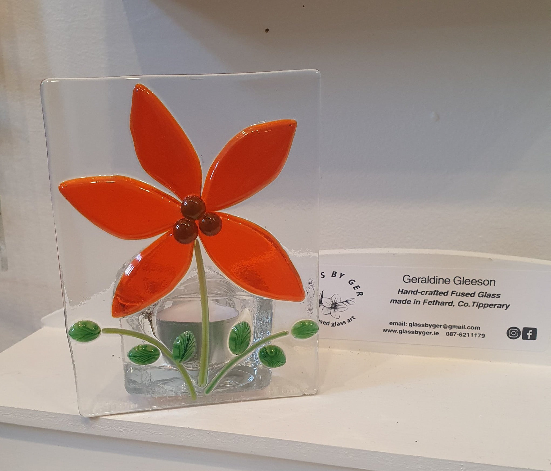 Floral Tea Light holders €20 ea