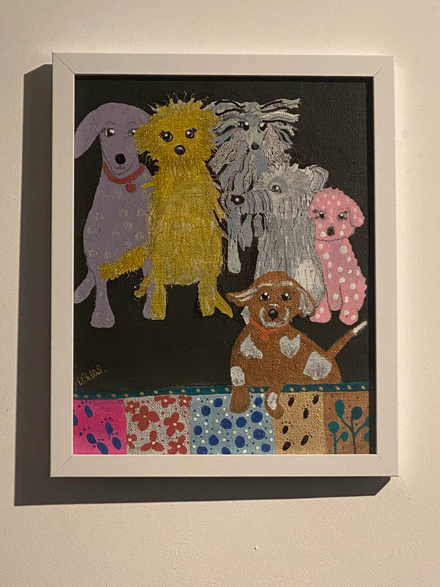 Framing the Crew - 8"x 10" Canvas, Framed €60