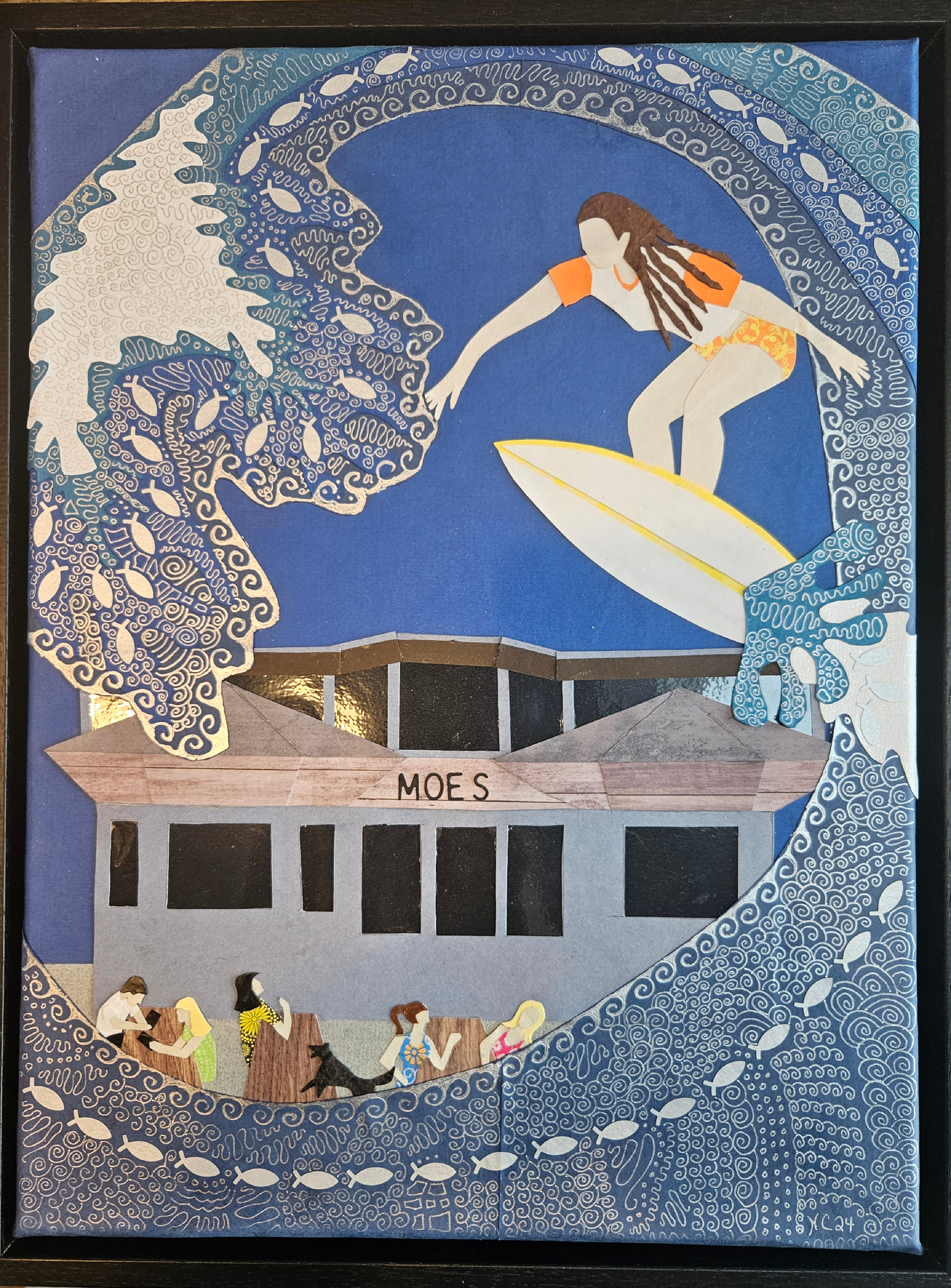 Woman and Wave €95