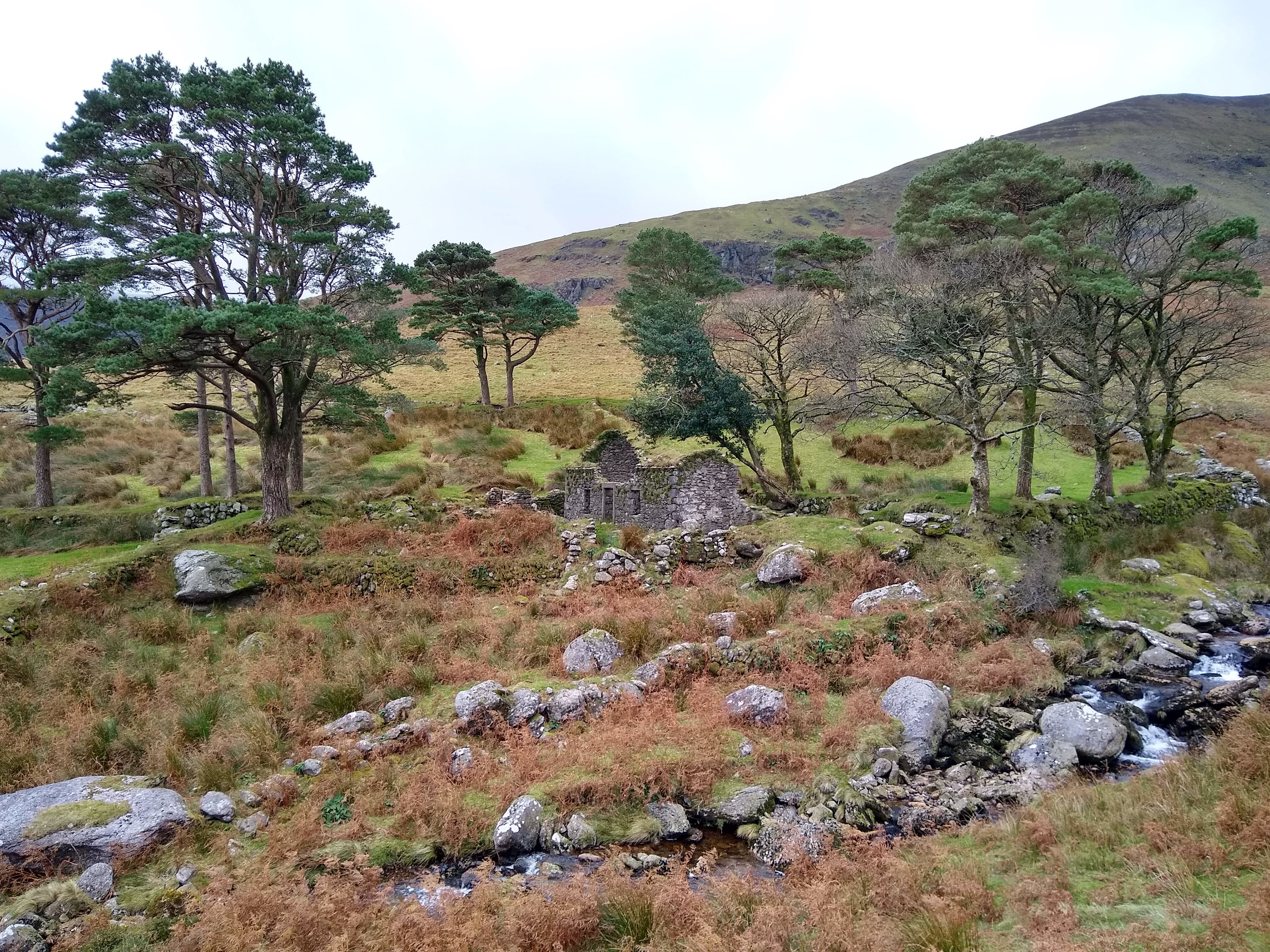 Comeragh mountains, Ned Curran_s cottage