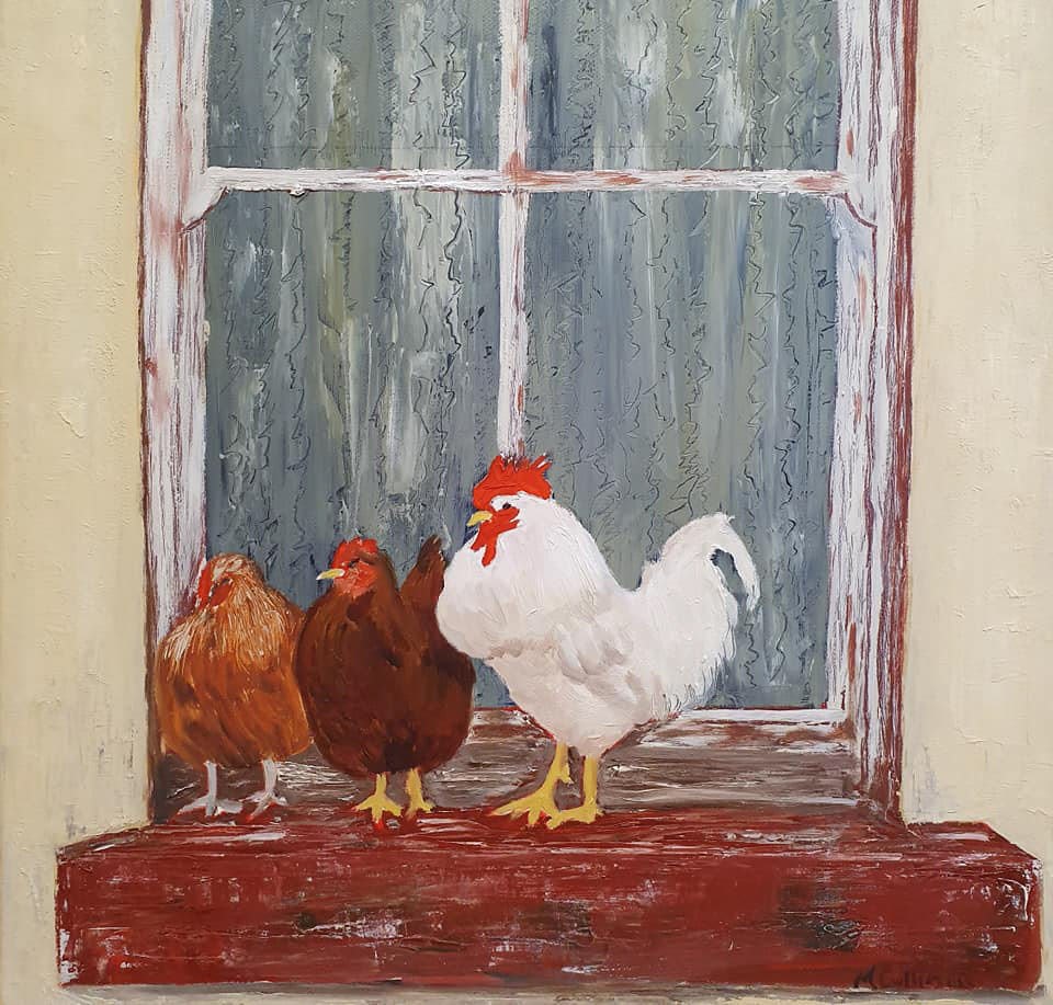 Hens on the Lookout