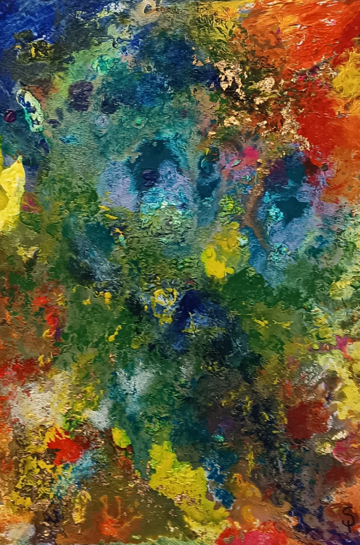 Echo in the Bloom , 21" x 17"  -  €195 framed.