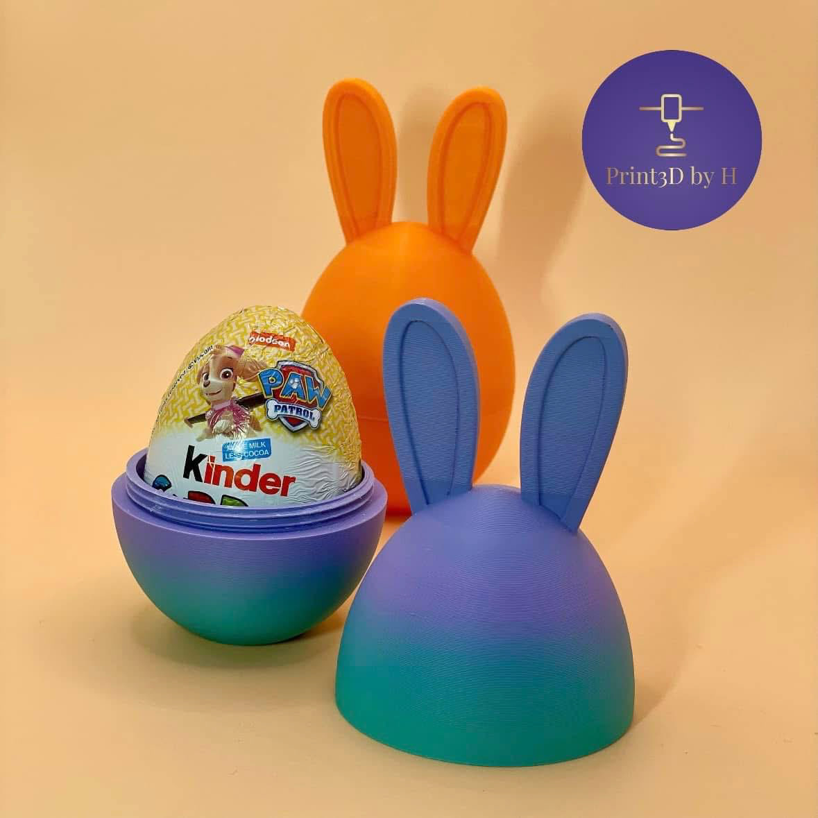 Bunny Ear, Kinder Egg Holder - €6 (Egg not included)