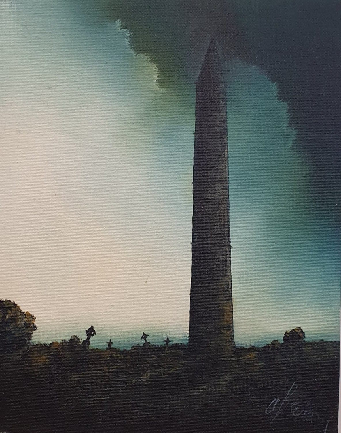 Round Tower, 8" x 10", €265