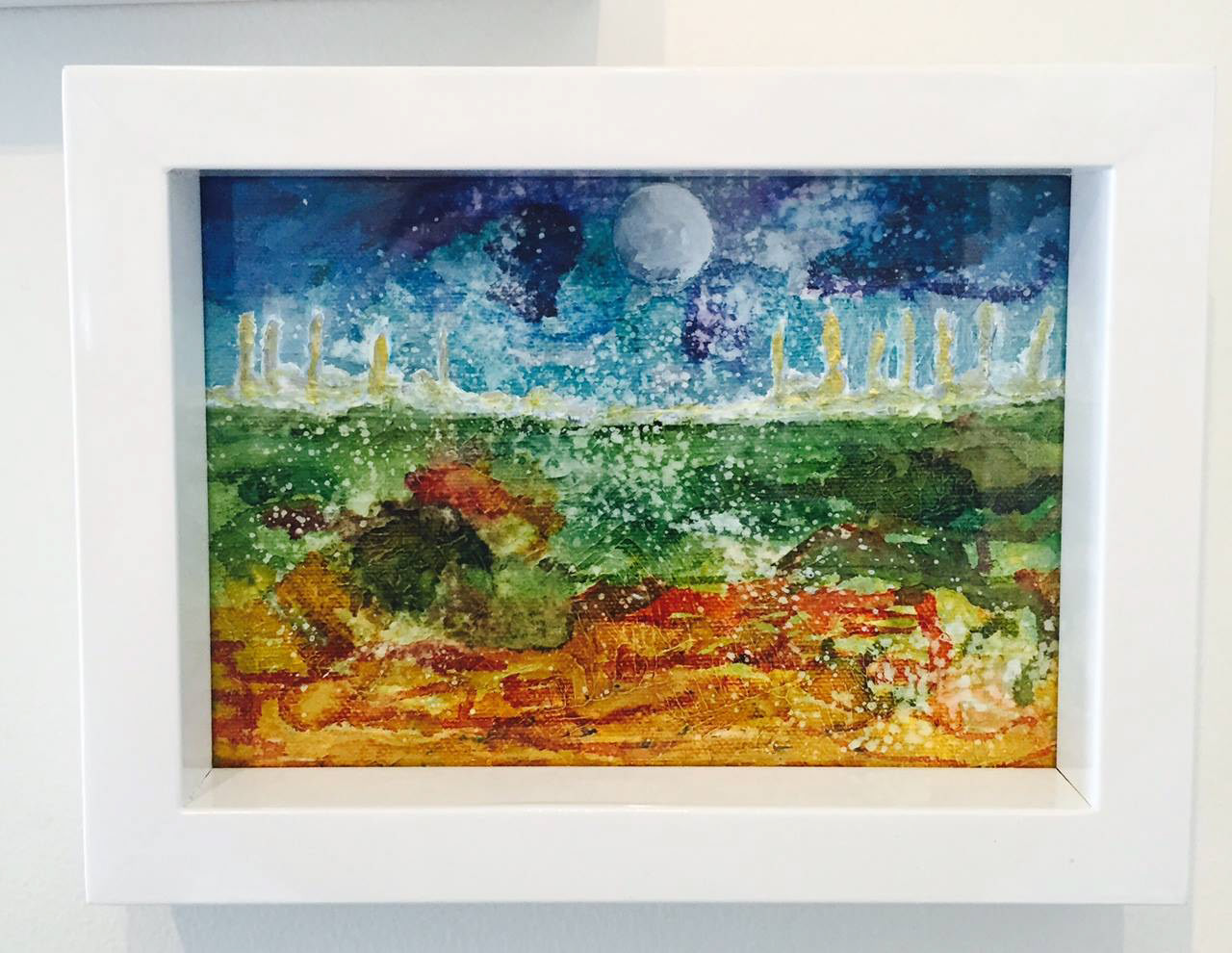 Mixed Media - 6" x 8", framed €60