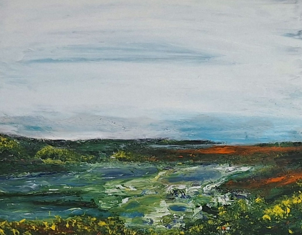 Mother Nature's Melody - 21" x 21", €225, framed