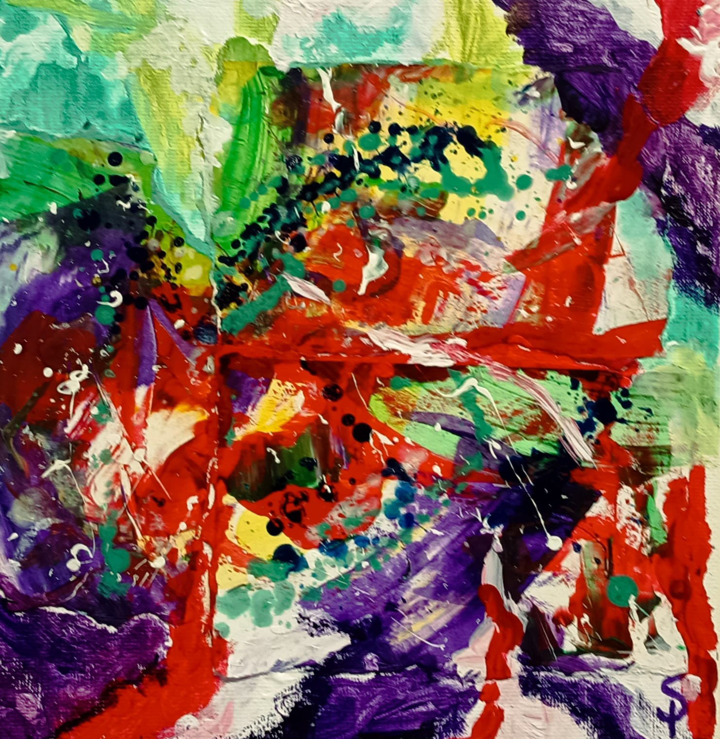 Natures intricte tapestry - €95, 14" x 14" framed