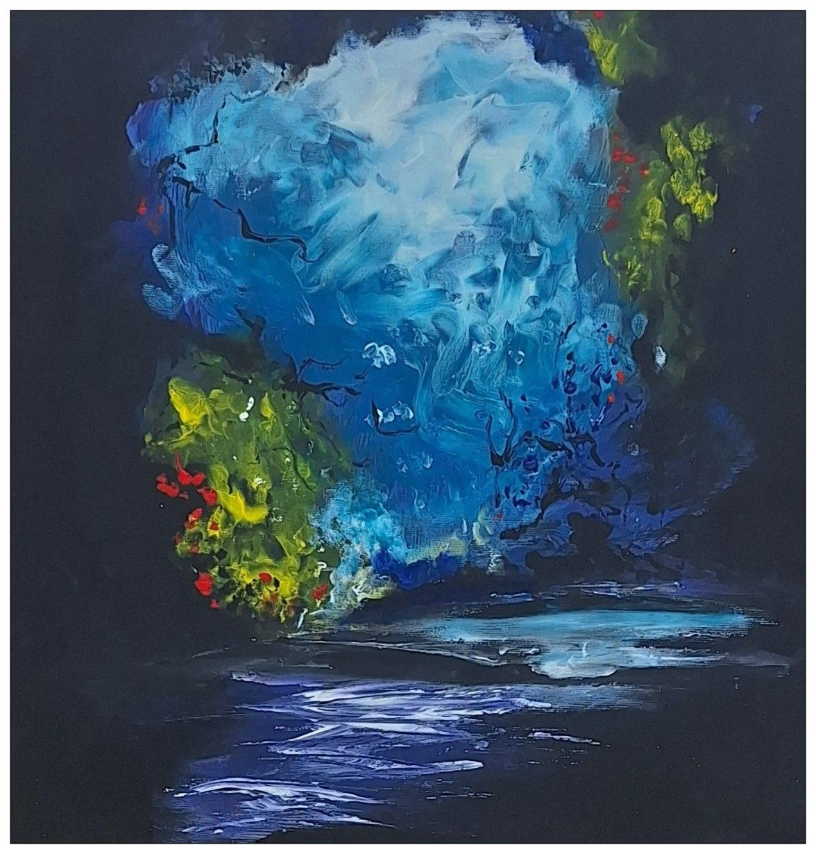 Serenade of Shadows, 22" x 22", €225, framed