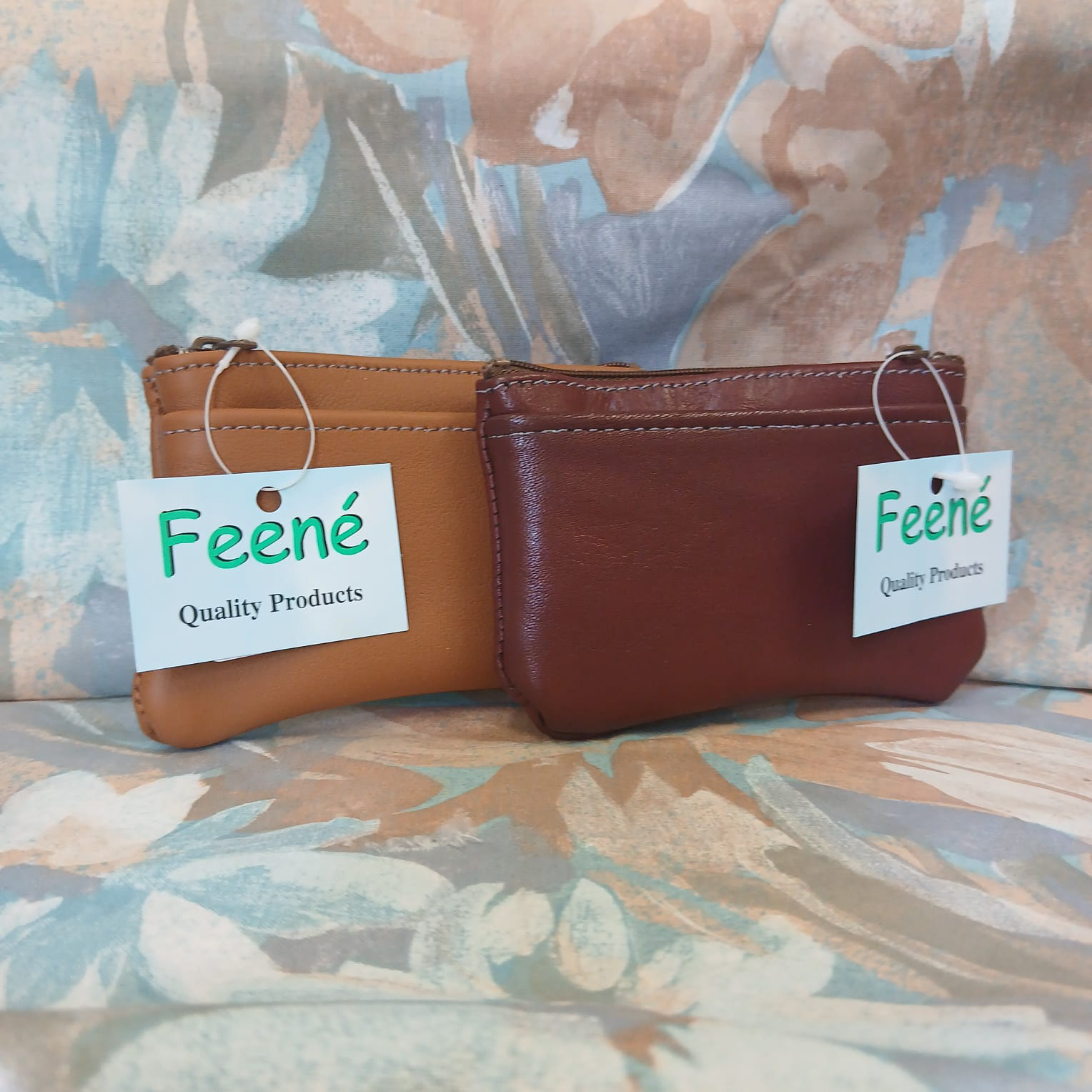 Leather purses €5