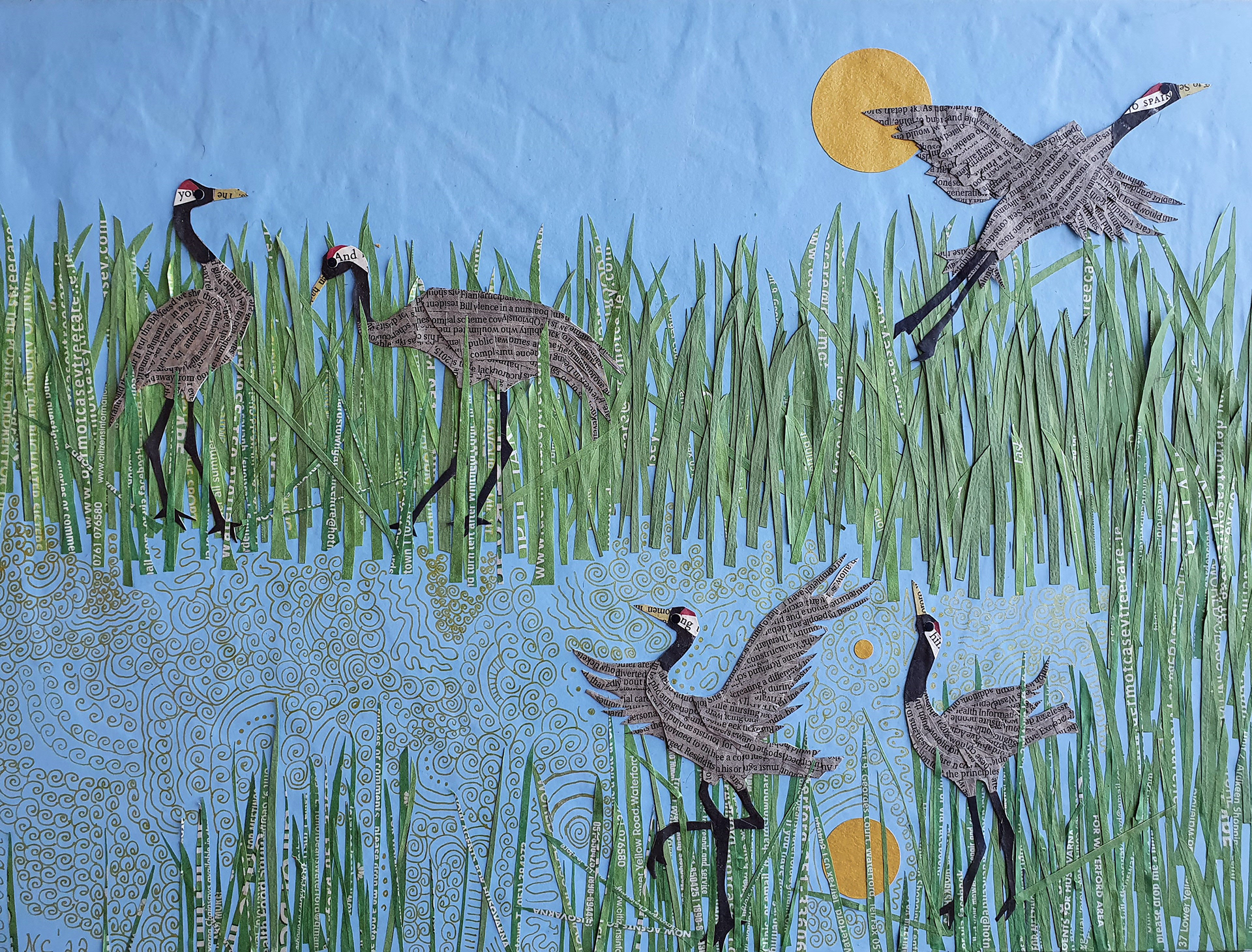 A siege of Cranes - €150